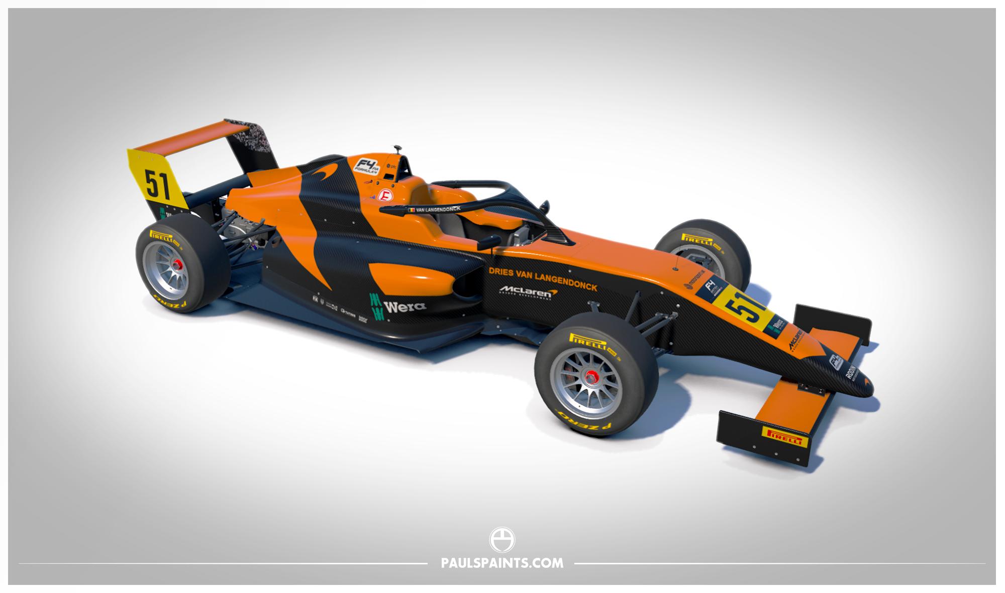 Preview of 2026 British F4 Dries Van Langendonck by Paul R Chaloner