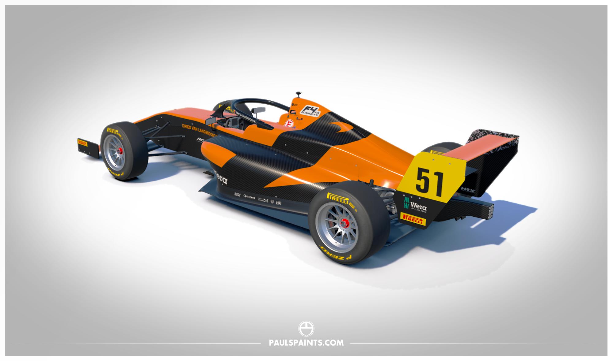 Preview of 2026 British F4 Dries Van Langendonck by Paul R Chaloner