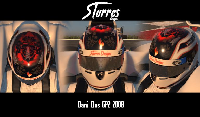Preview of Dani Clos replica helmet by Samuel Torres Fernández