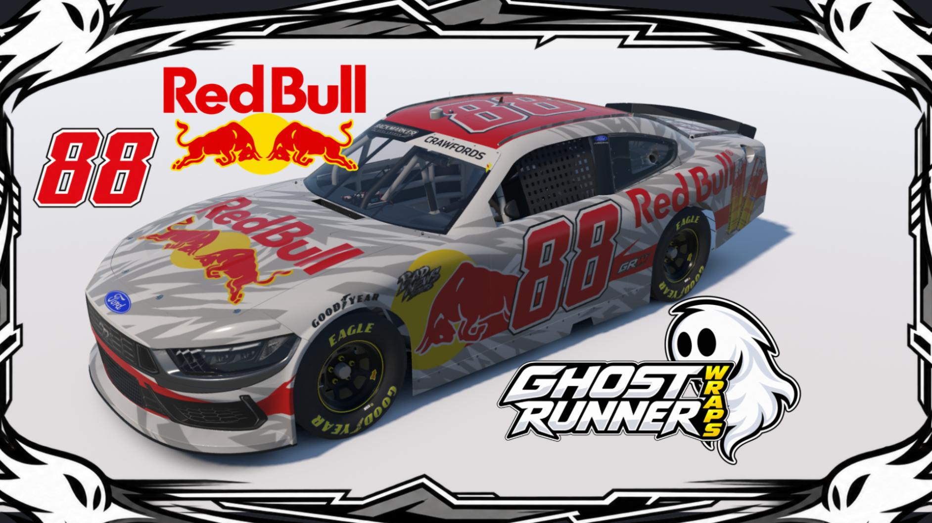 Preview of Gambit #88 RedBulls Mustang B Car by Bryan Crawfords