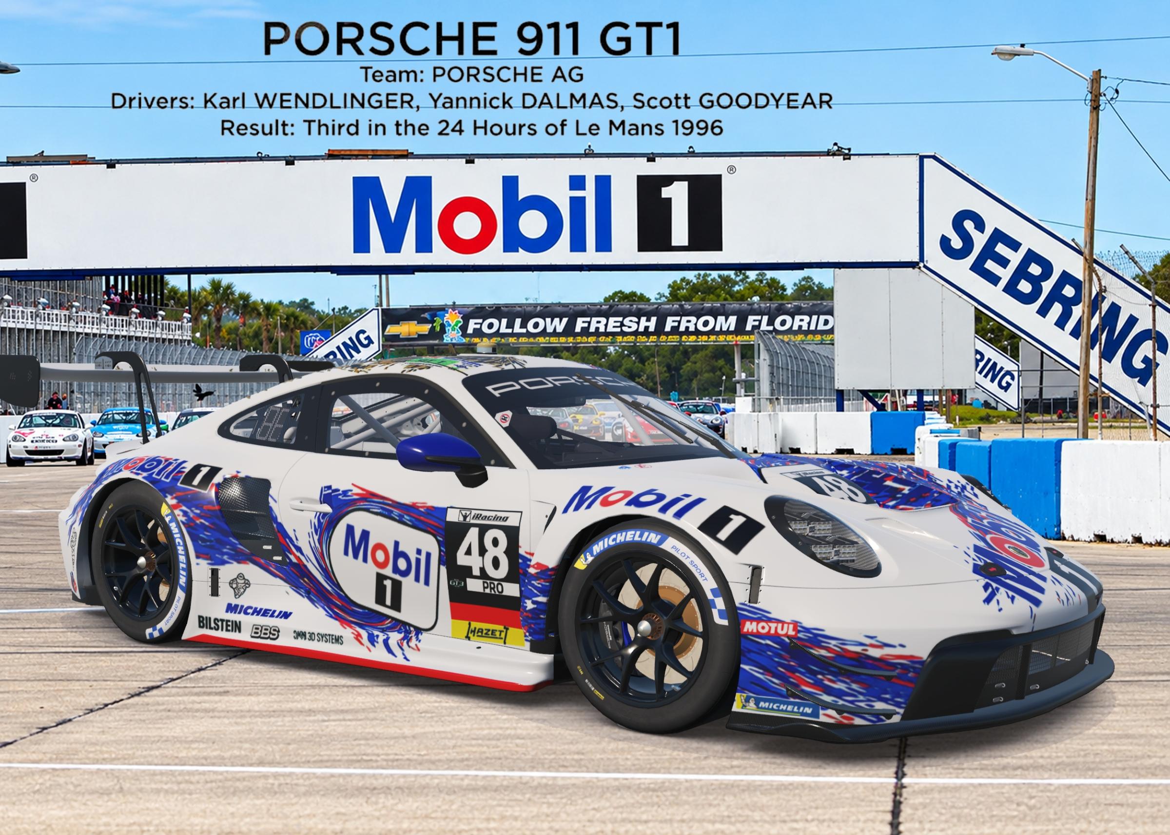 Preview of Porsche 992r GT3 Mobil GT1 by Don Craig