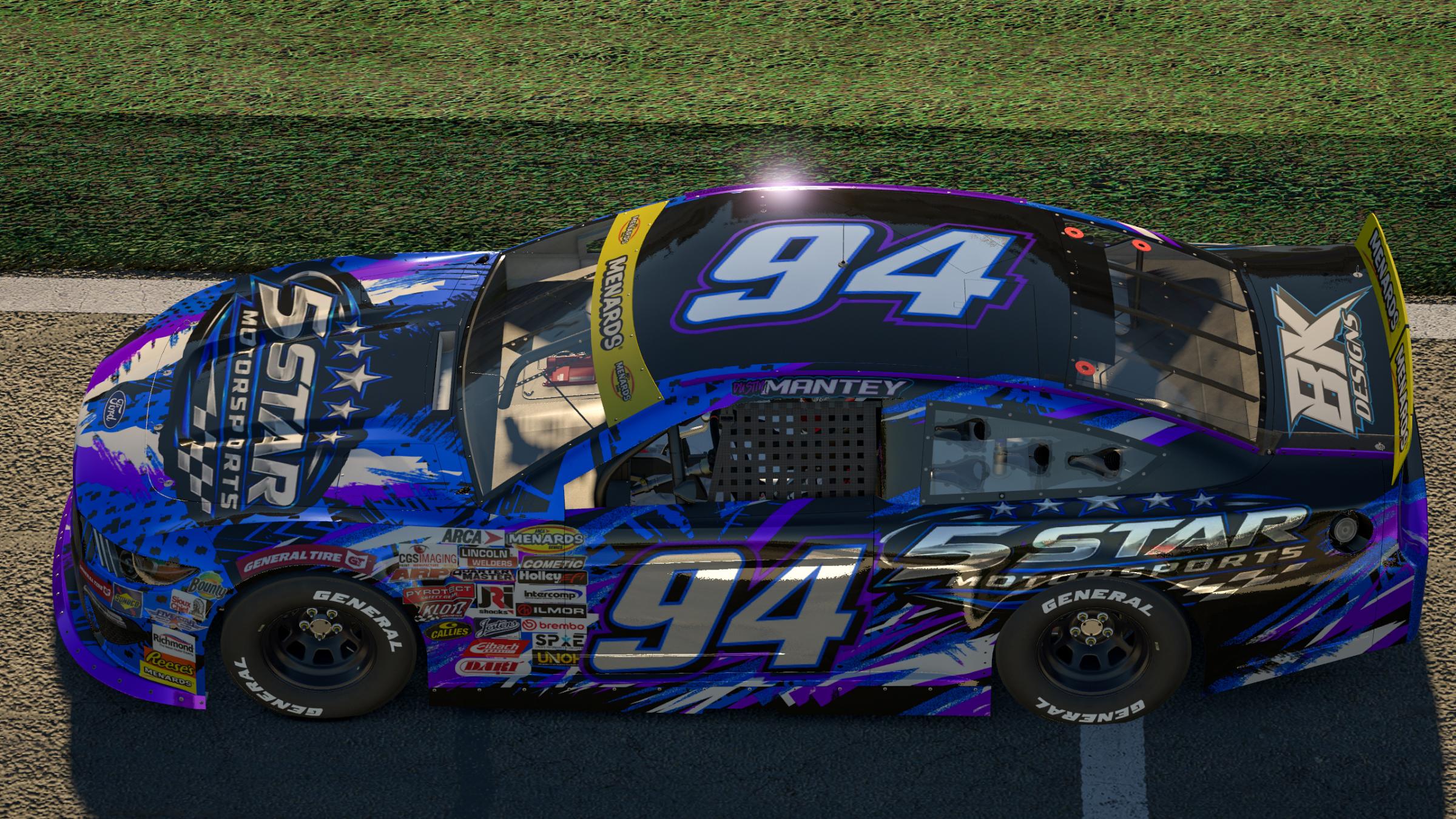 Preview of Dustin Mantey 5 Star Motorsports ARCA Ford by Brandon Kelley4