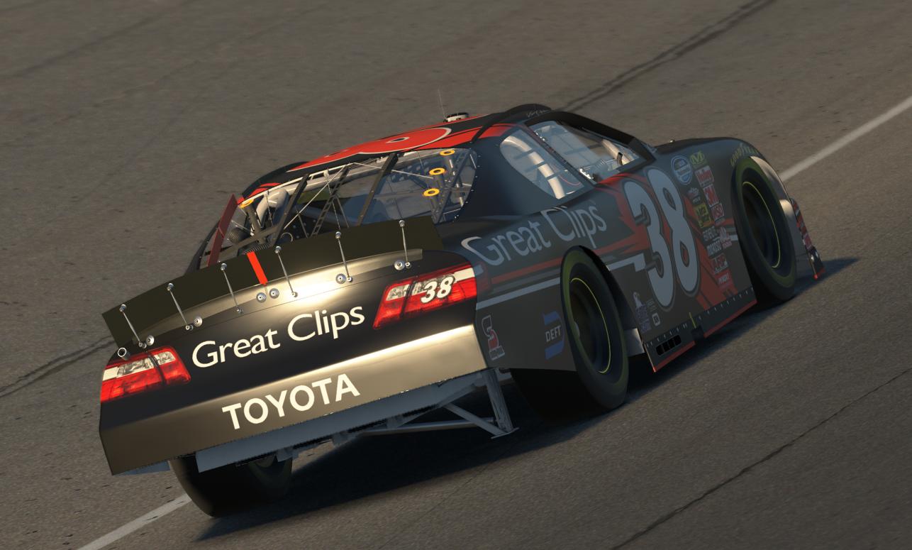 Preview of 2010 Kasey Kahne Great Clips Nationwide Car by Jory Fleischauer