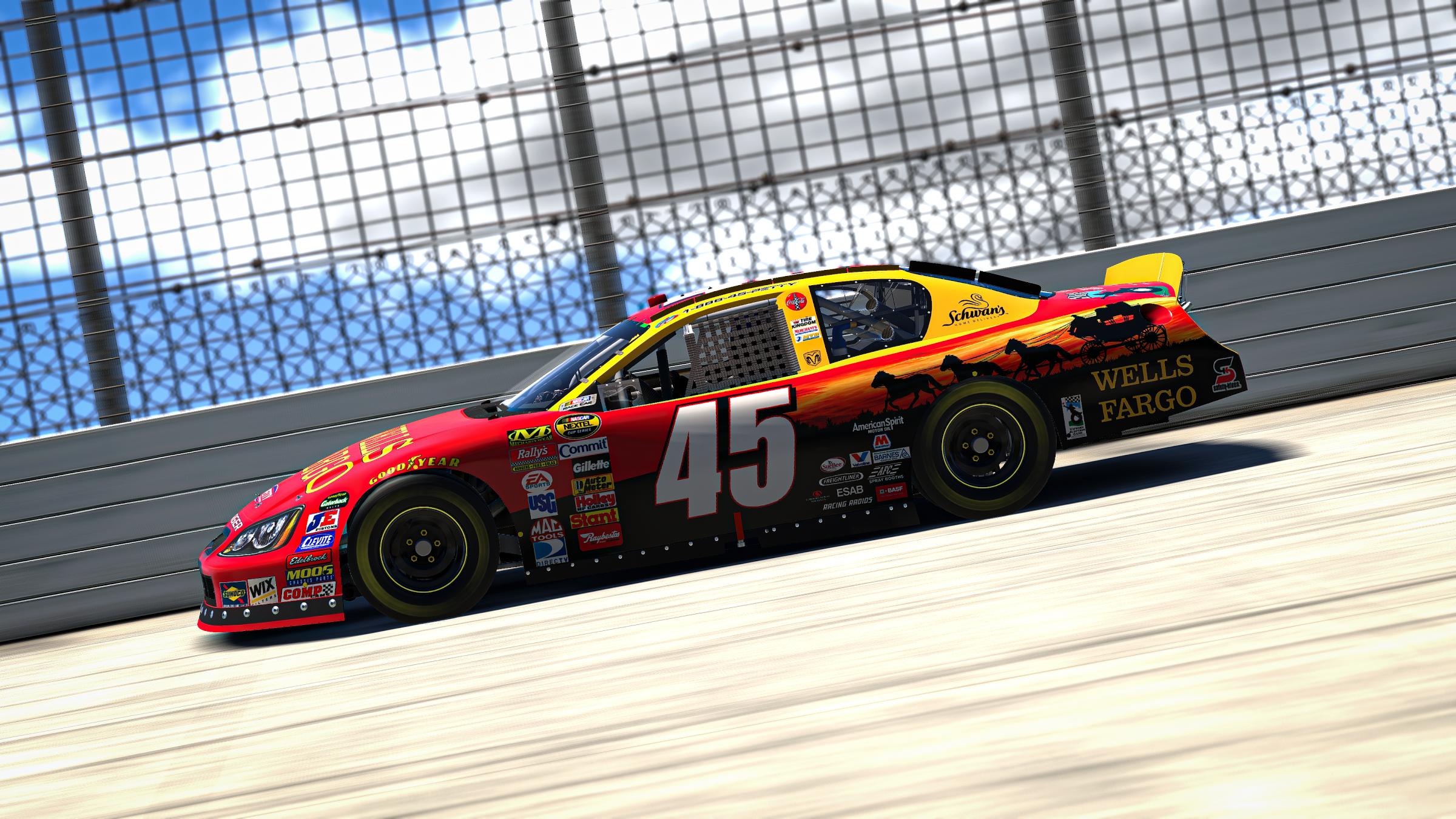 Preview of 2006 Kyle Petty Wells Fargo Charger by Matt Ridgway