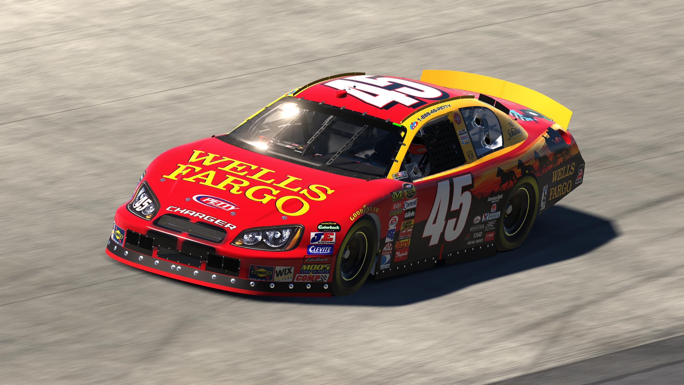 Preview of 2006 Kyle Petty Wells Fargo Charger by Matt Ridgway