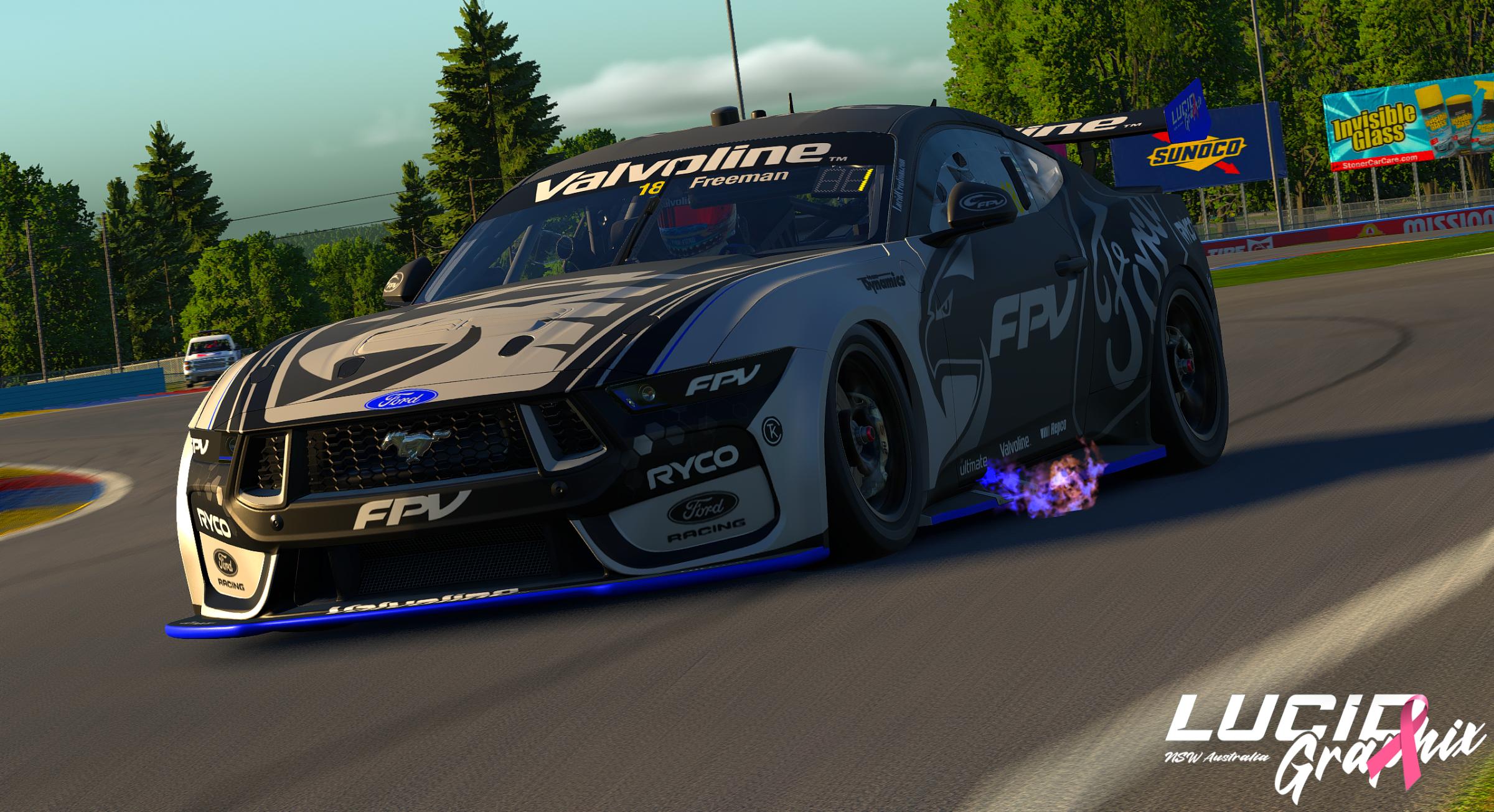 Preview of FPV Gen 3 Ford Mustang Supercar by Jacob Freeman
