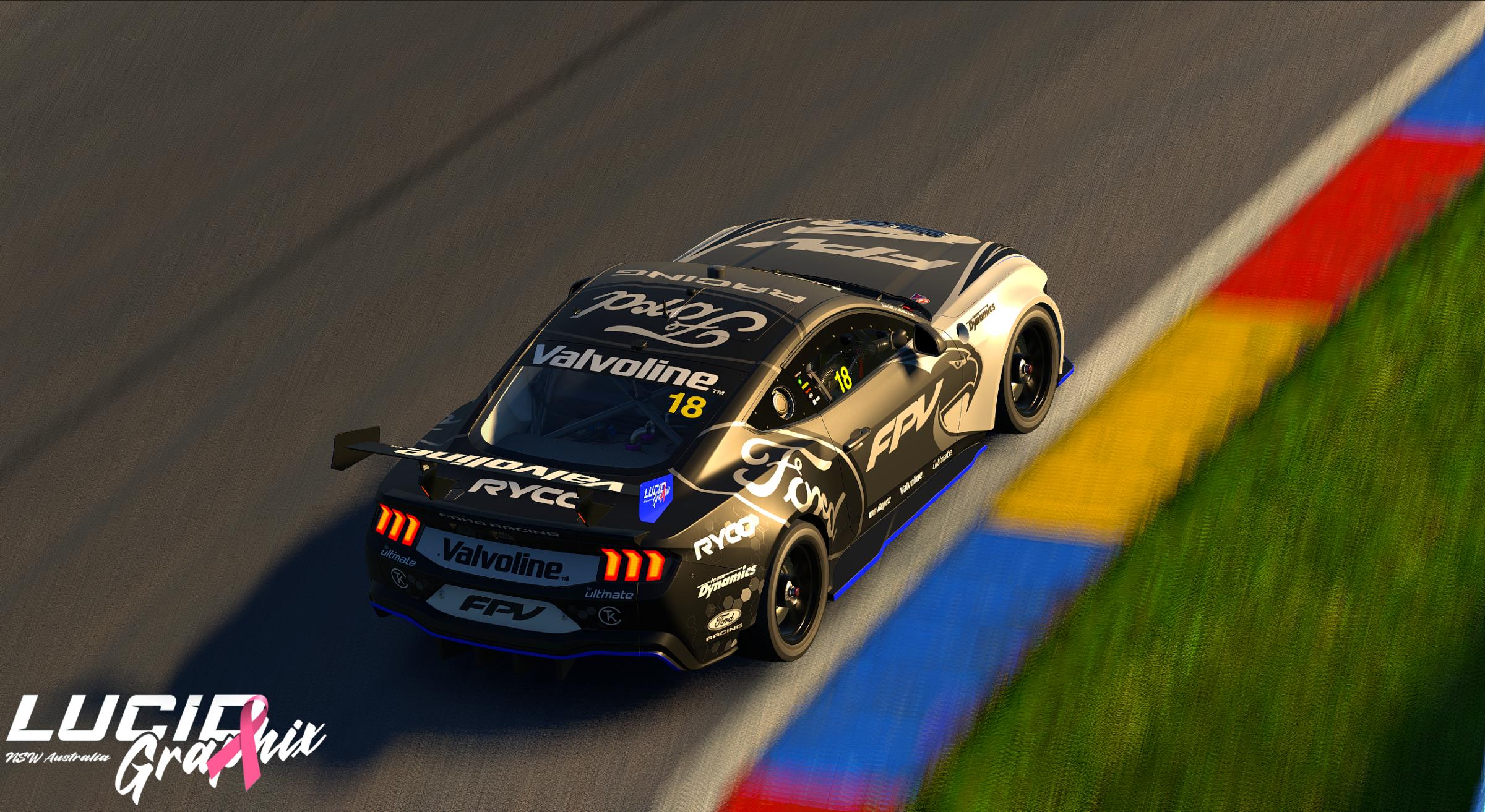 Preview of FPV Gen 3 Ford Mustang Supercar by Jacob Freeman