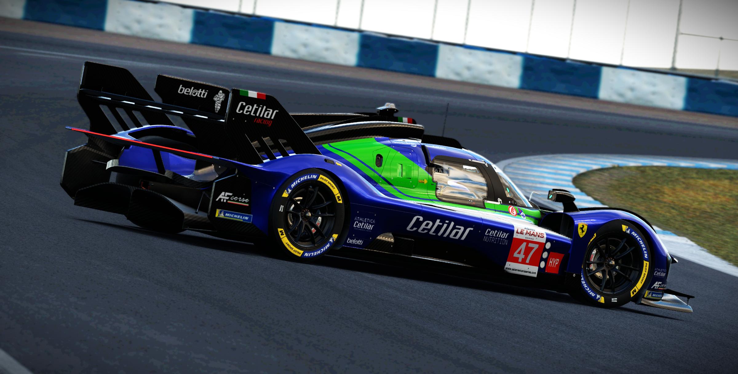 Preview of Cetilar Racing #47 Ferrari 499P 2026-27 ALMS Livery by Samuel J Ball