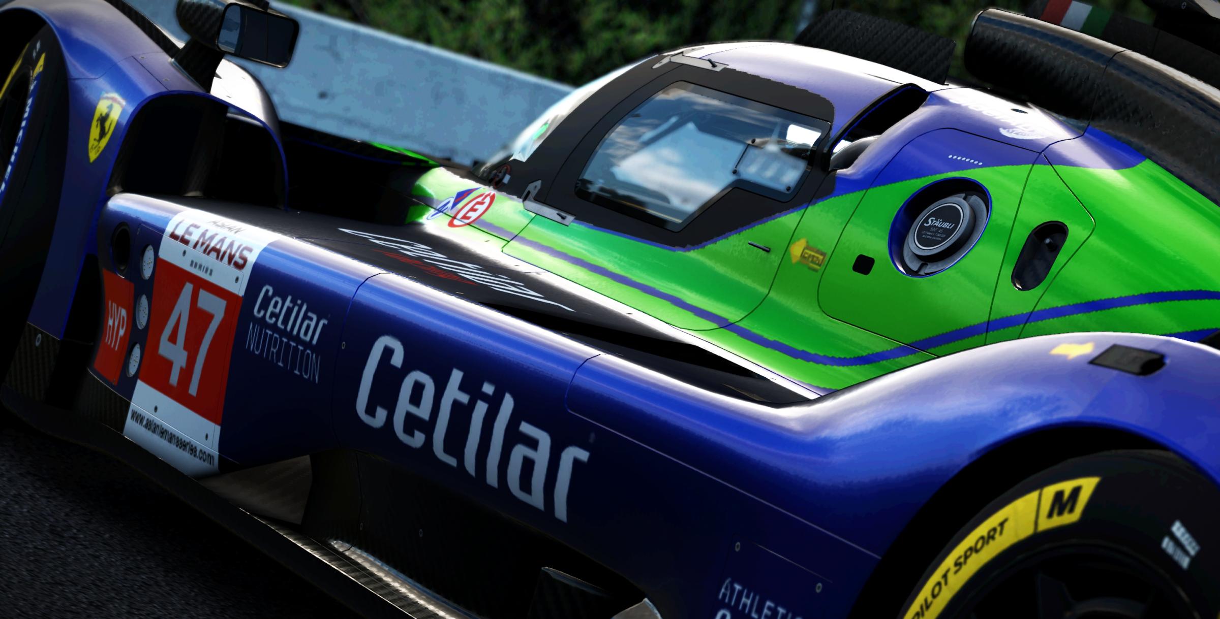 Preview of Cetilar Racing #47 Ferrari 499P 2026-27 ALMS Livery by Samuel J Ball