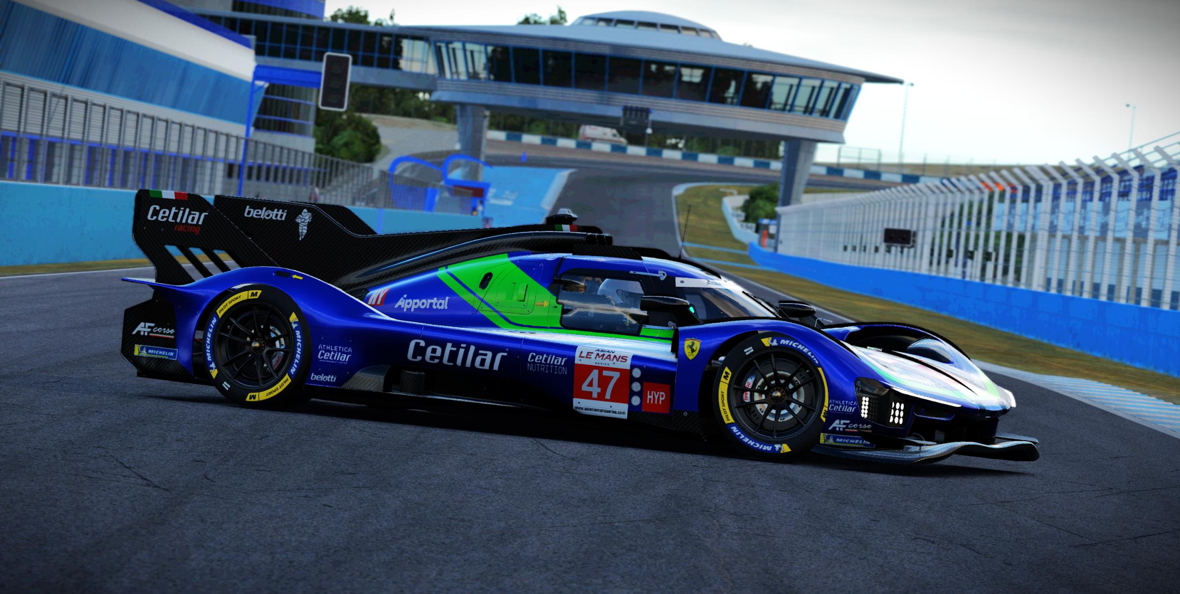 Preview of Cetilar Racing #47 Ferrari 499P 2026-27 ALMS Livery by Samuel J Ball