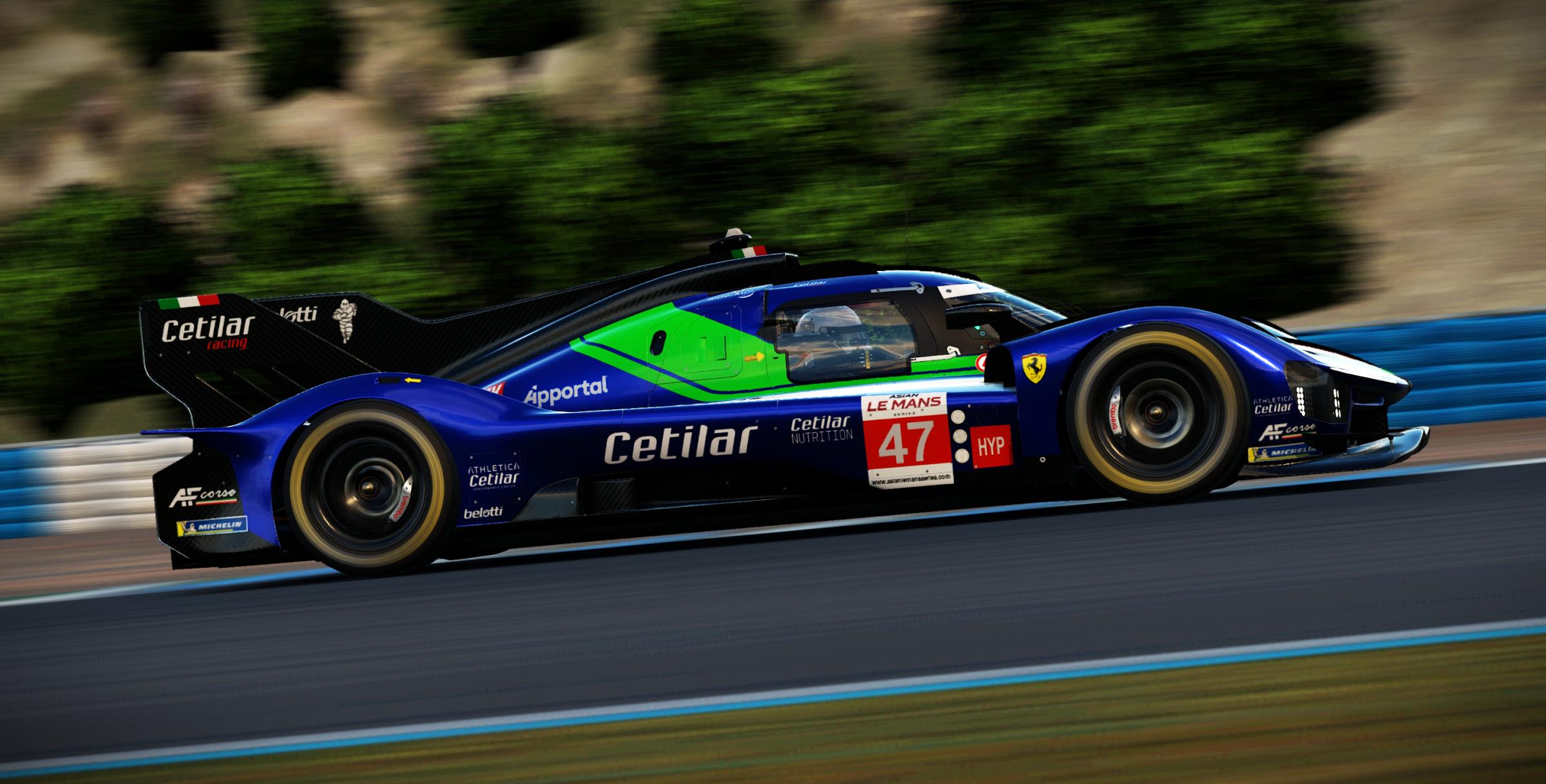 Preview of Cetilar Racing #47 Ferrari 499P 2026-27 ALMS Livery by Samuel J Ball