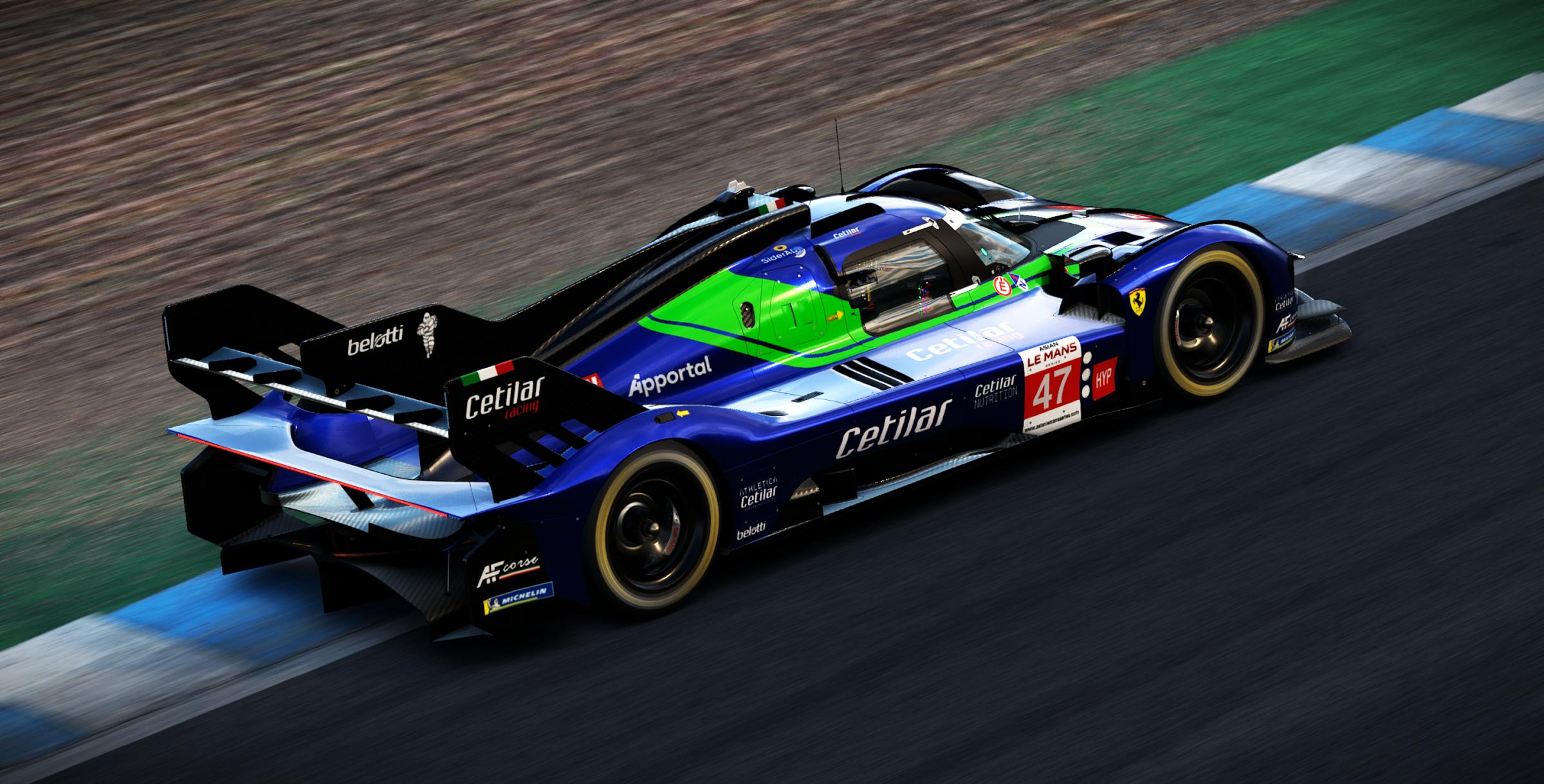 Preview of Cetilar Racing #47 Ferrari 499P 2026-27 ALMS Livery by Samuel J Ball