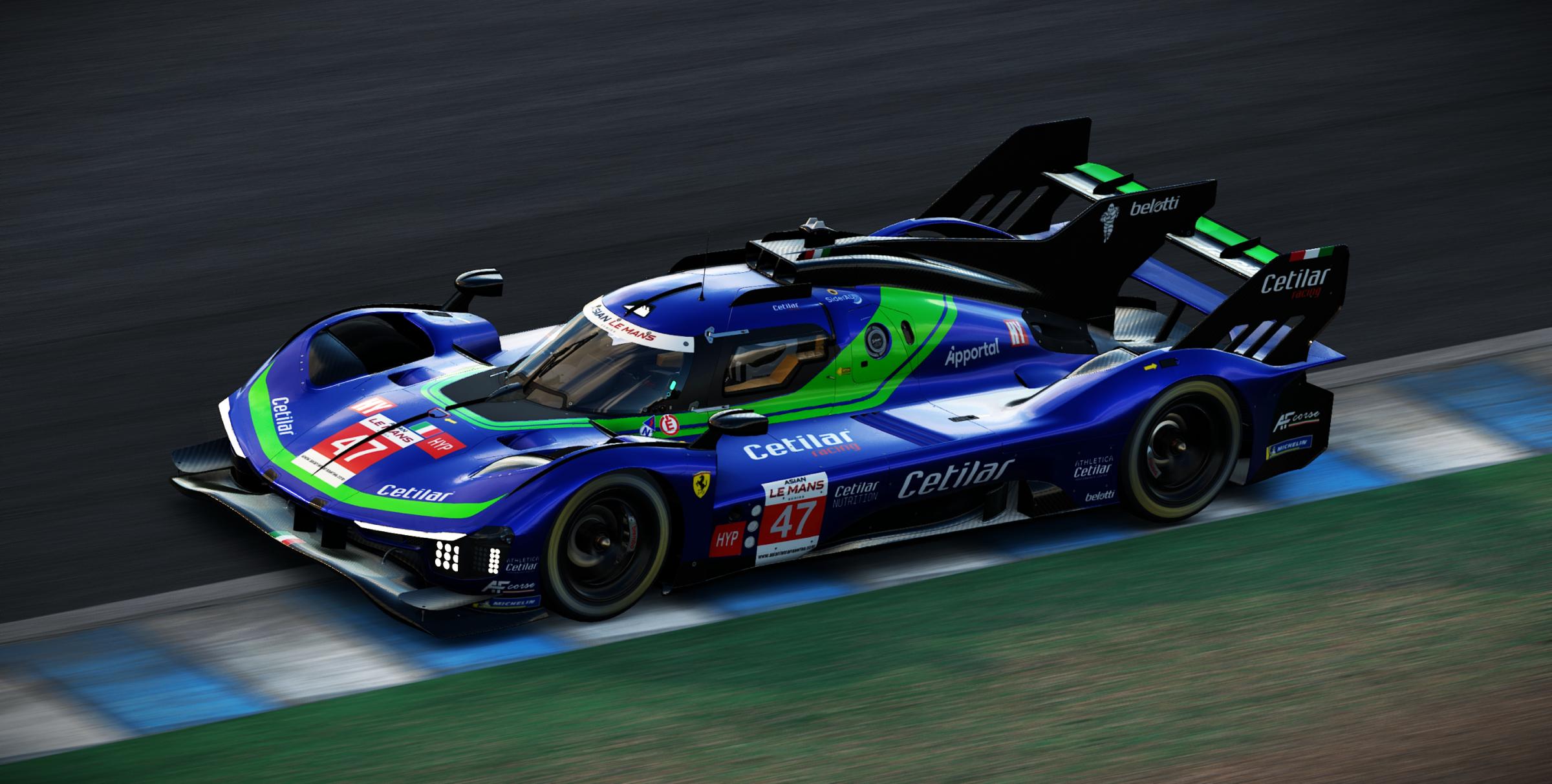 Preview of Cetilar Racing #47 Ferrari 499P 2026-27 ALMS Livery by Samuel J Ball