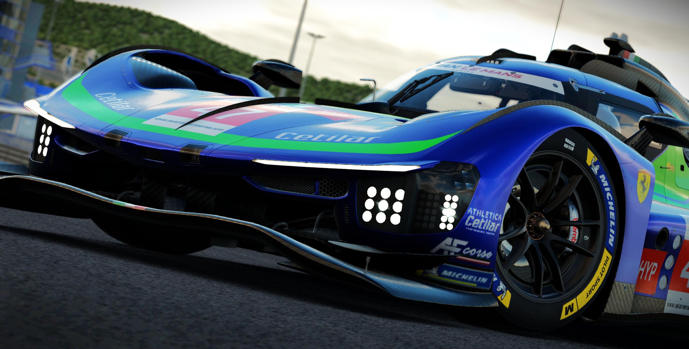 Preview of Cetilar Racing #47 Ferrari 499P 2026-27 ALMS Livery by Samuel J Ball