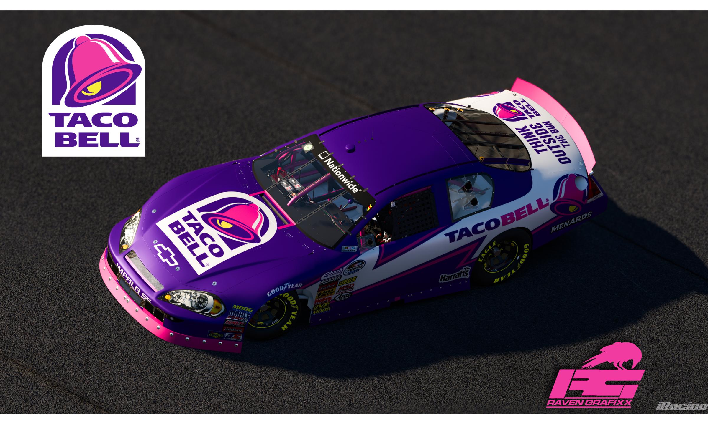 Preview of TacoBell Chevrolet Impala GEN 4 v1EE 2026 TP by Doyle Lowrance