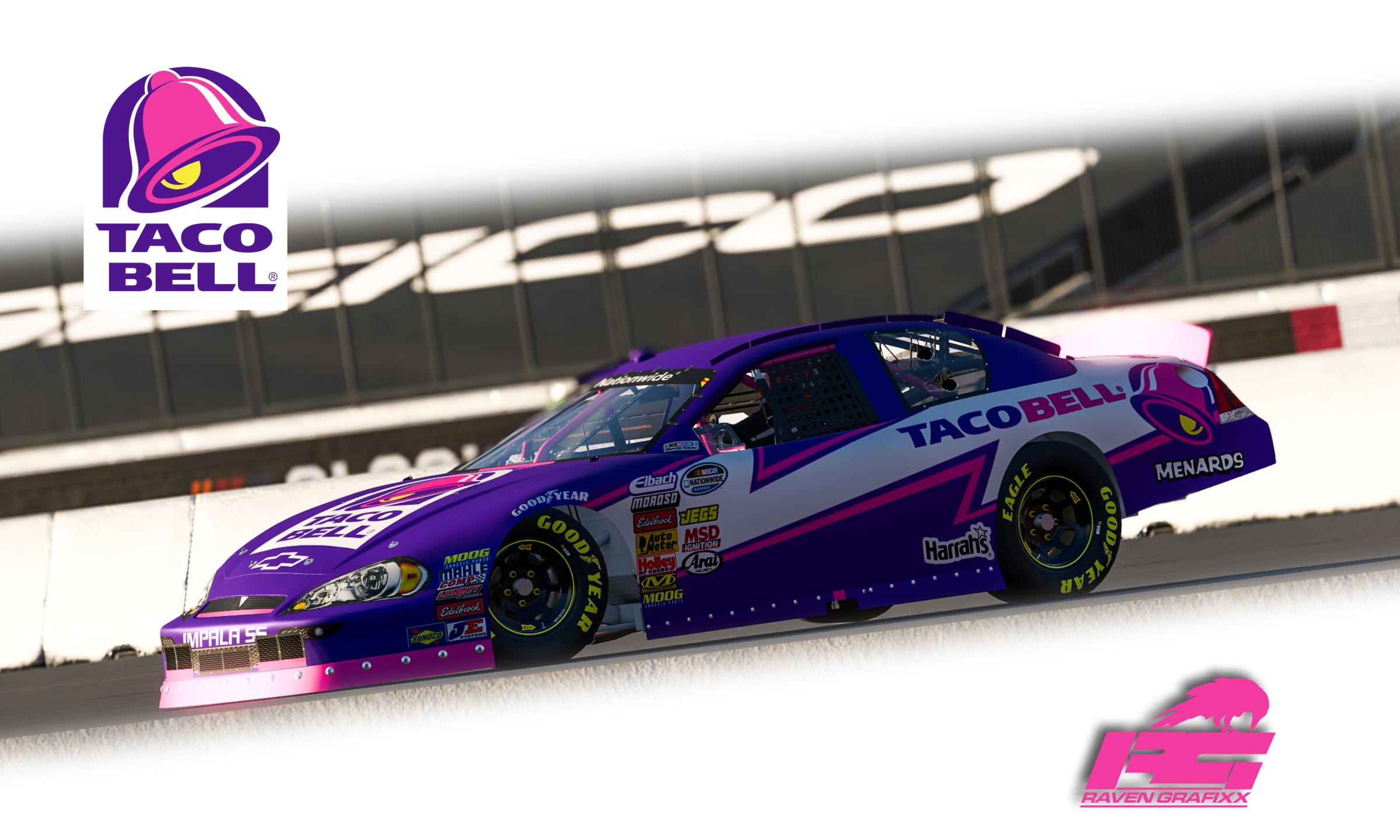 Preview of TacoBell Chevrolet Impala GEN 4 v1EE 2026 TP by Doyle Lowrance