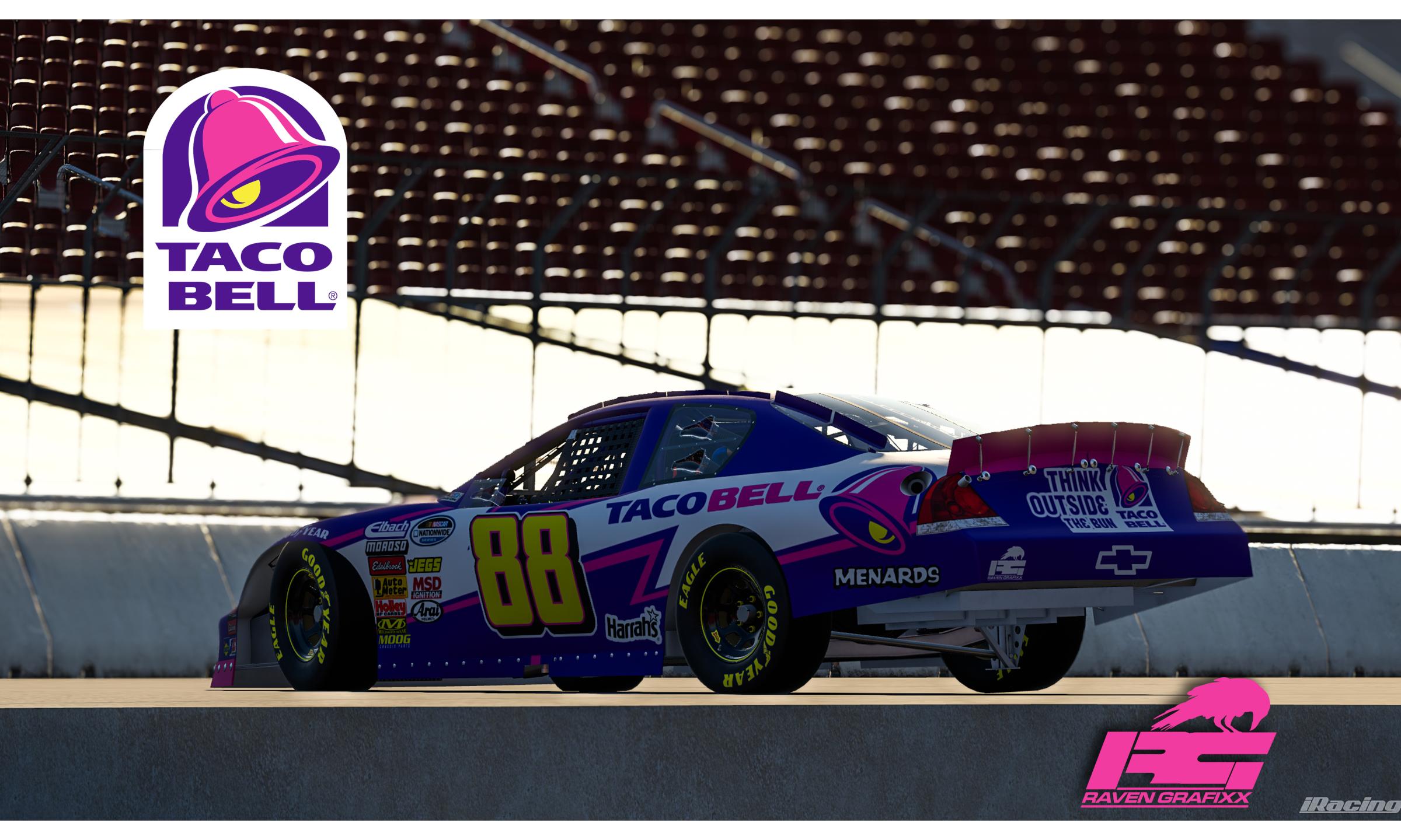 Preview of TacoBell Chevrolet Impala GEN 4 v1EE 2026 TP by Doyle Lowrance