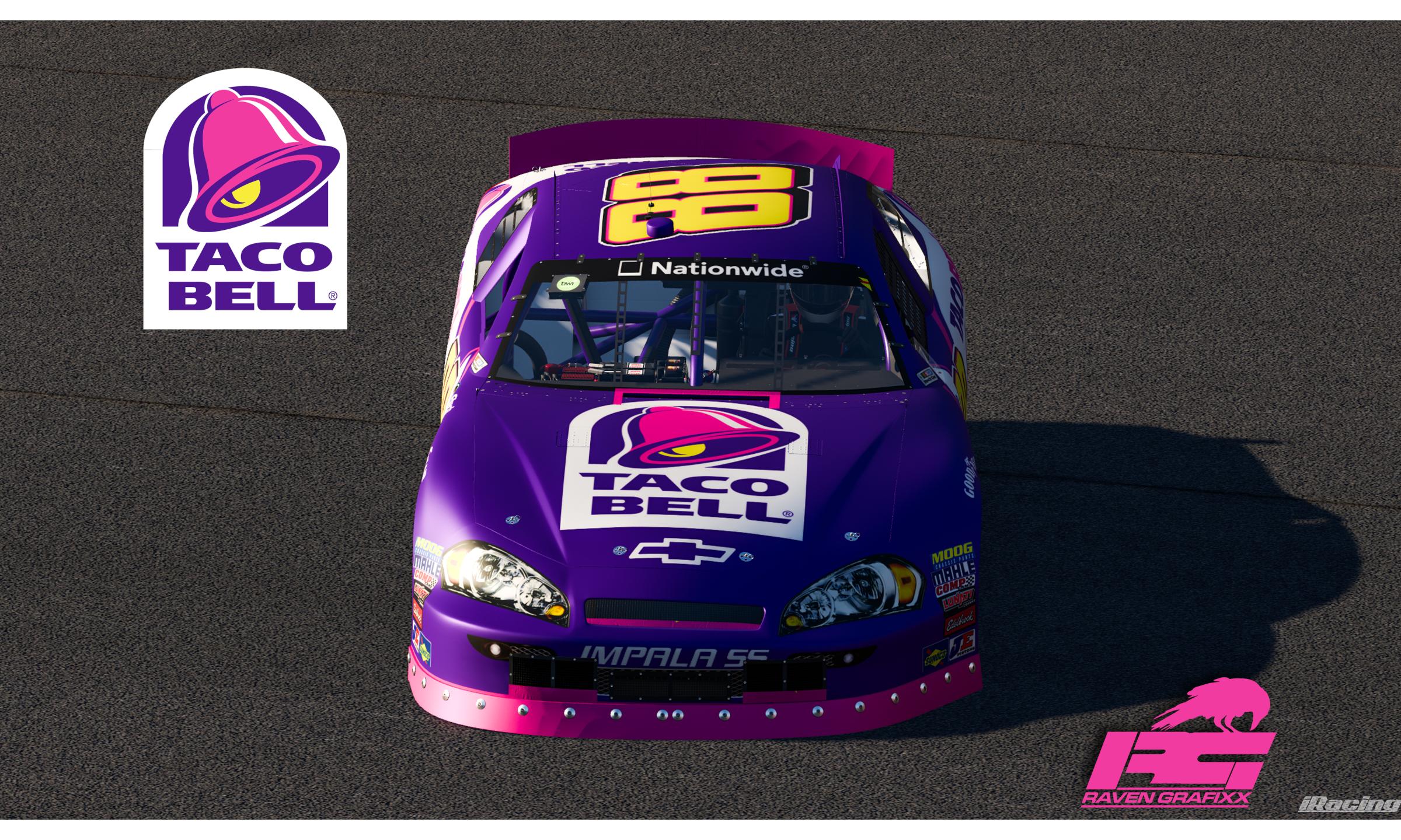 Preview of TacoBell Chevrolet Impala GEN 4 v1EE 2026 TP by Doyle Lowrance