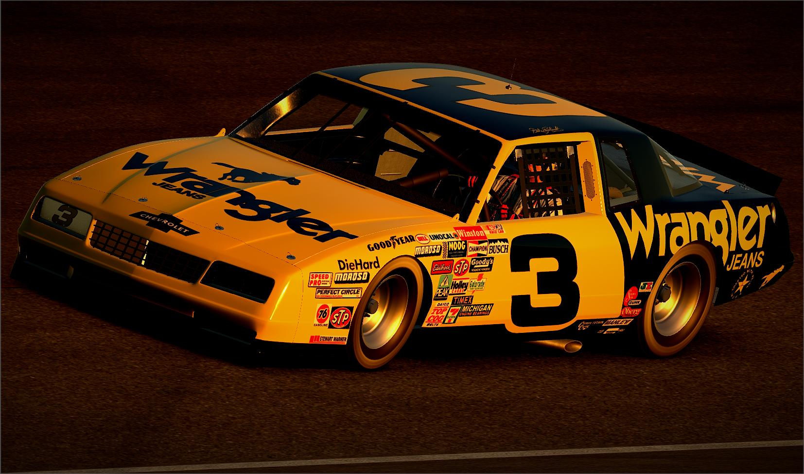 Preview of #3 Dale Earnhardt 1985 Wrangler by CJ Clark