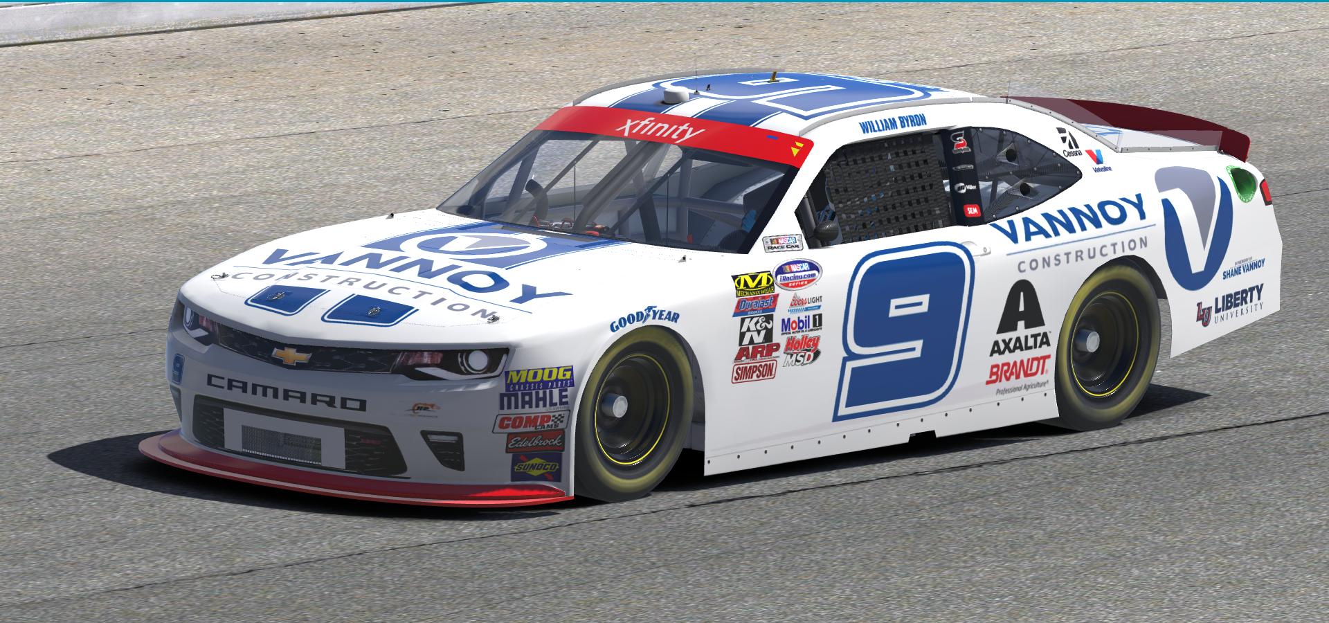 Preview of 2017 William Byron Vannoy Construction Chevrolet Camaro by Doug DeNise