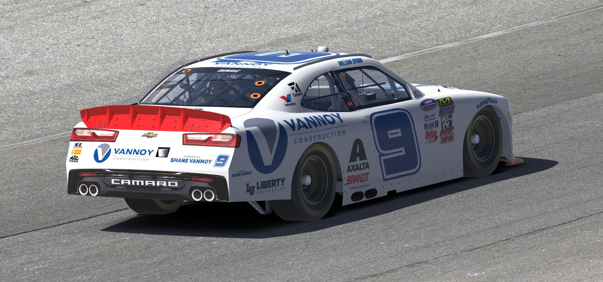 Preview of 2017 William Byron Vannoy Construction Chevrolet Camaro by Doug DeNise
