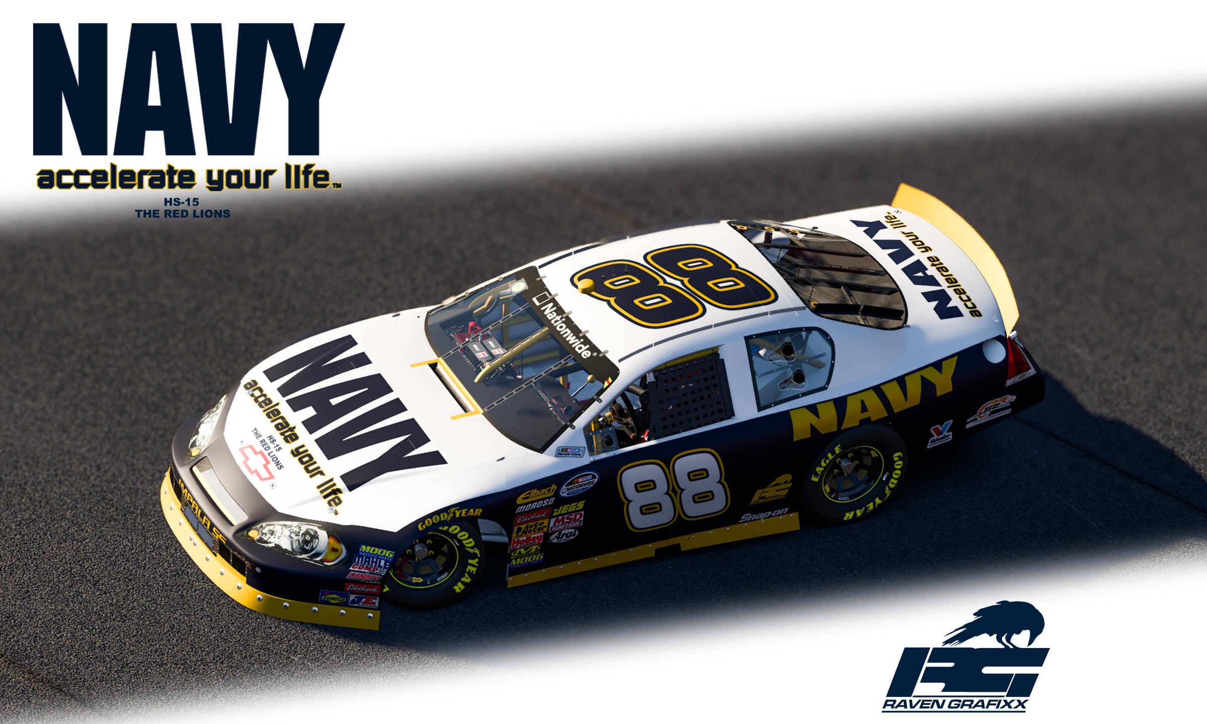 Preview of NAVY BlueWhite Chevrolet Impala GEN 4 v1DD 2026 TP by Doyle Lowrance