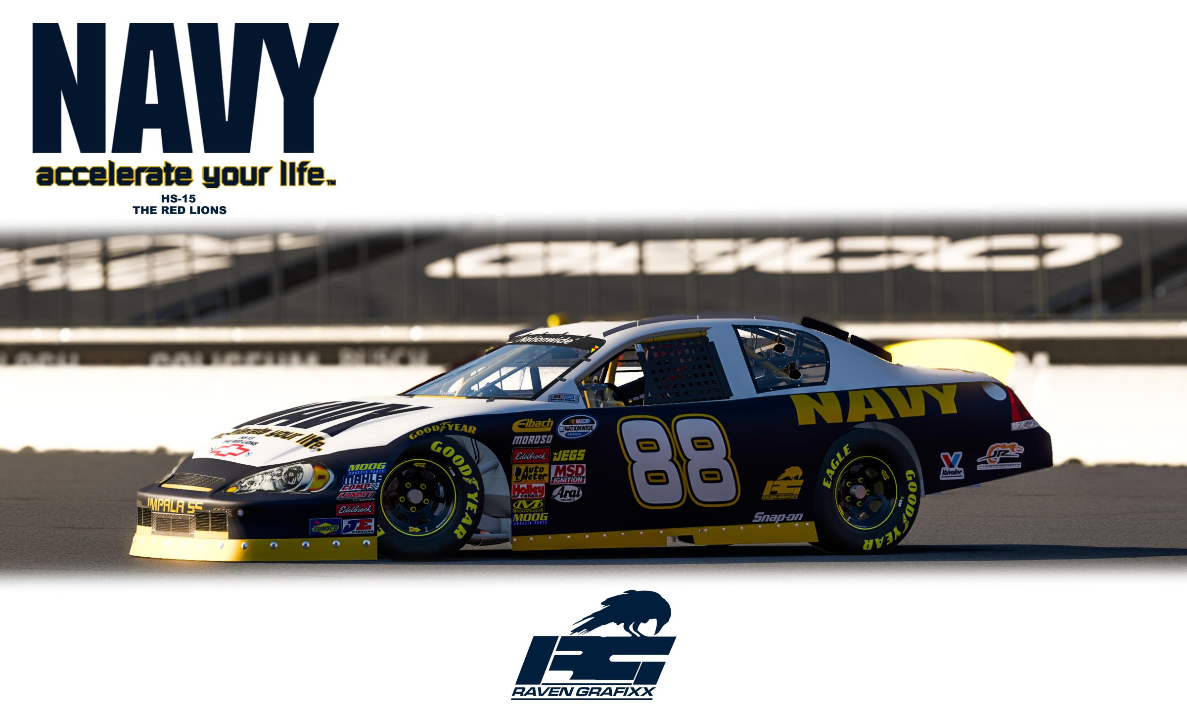 Preview of NAVY BlueWhite Chevrolet Impala GEN 4 v1DD 2026 TP by Doyle Lowrance