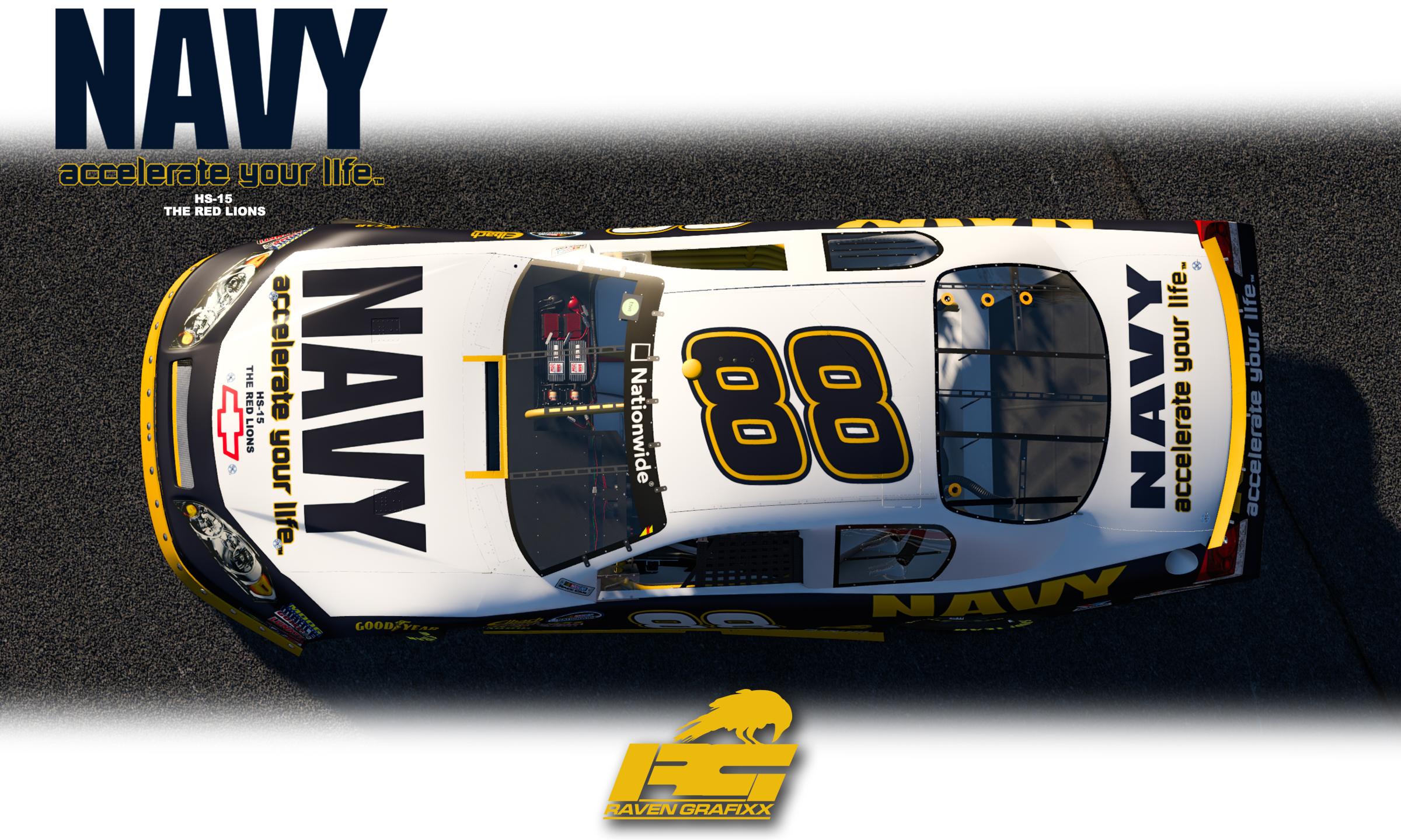Preview of NAVY BlueWhite Chevrolet Impala GEN 4 v1DD 2026 TP by Doyle Lowrance
