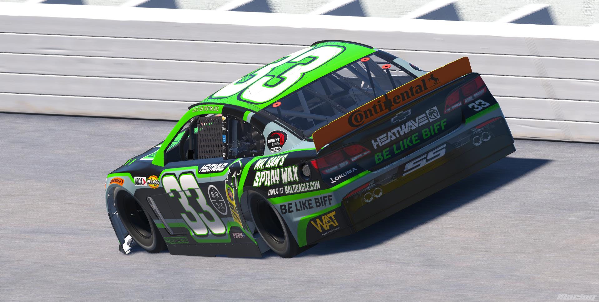 Preview of Cleetus McFarland 2027 RCR primary scheme NO number by Gavin V McDonald