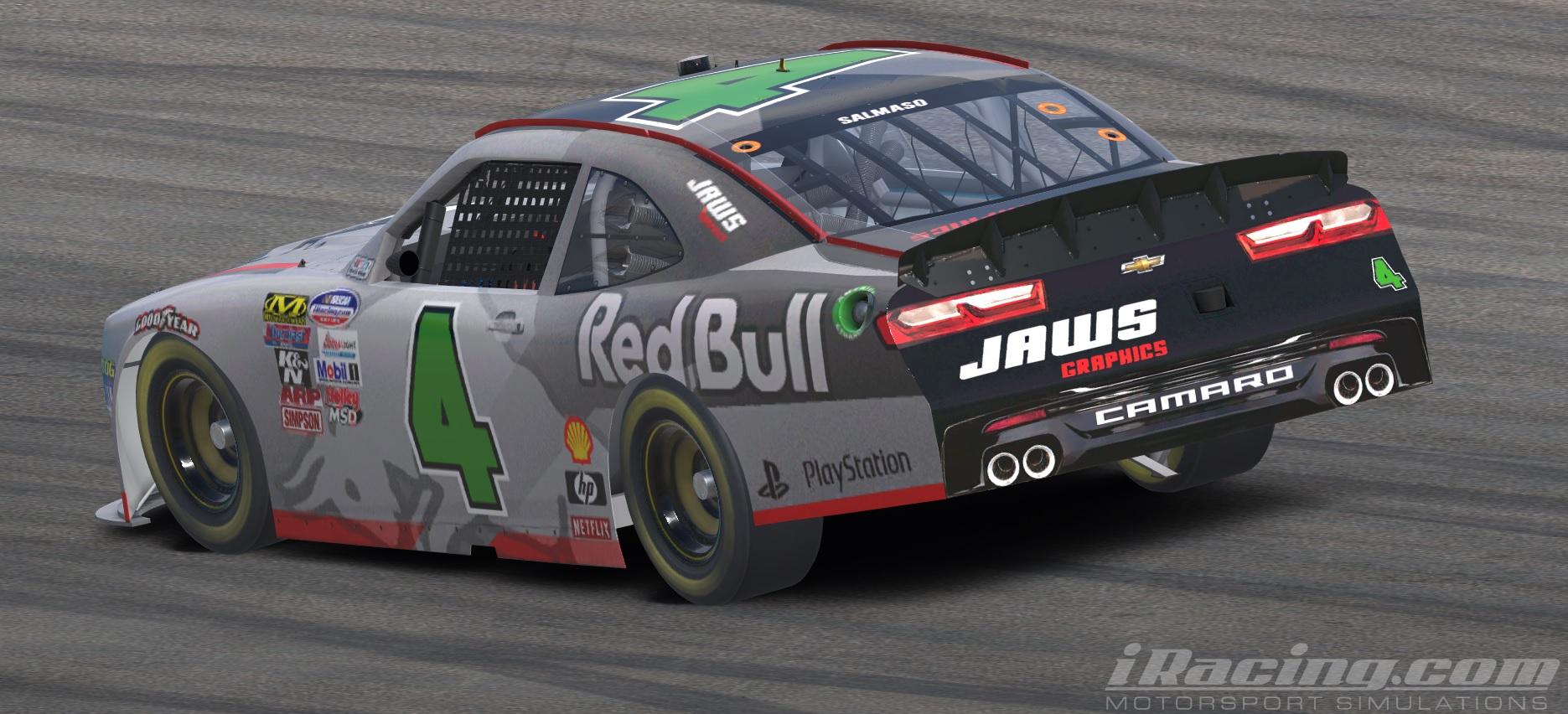 Preview of 2018 Red Bull Silver Bullet Chevy Camaro by Luis Salmaso