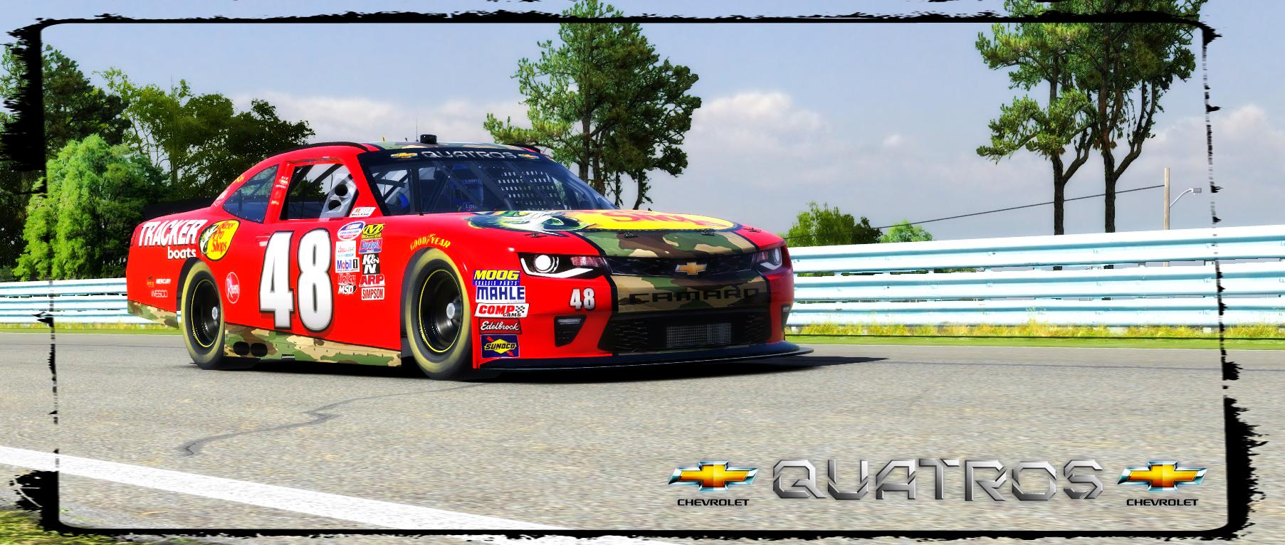 Preview of Bass Pro Shops / Tracker Boats Xfinity Chevy Camaro Custom Paint Scheme by Jose M.