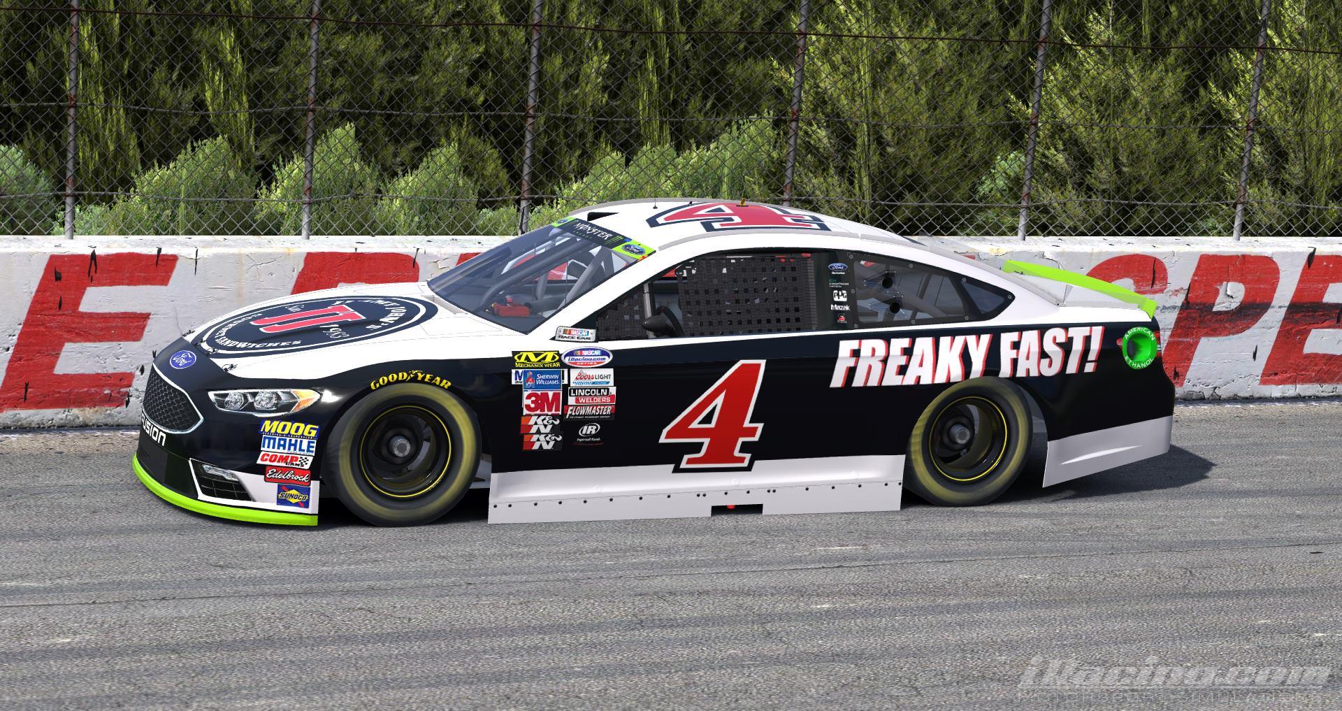 Preview of Kevin Harvick 2018 Jimmy Johns Fantasy Scheme *w/ Playoff Decals* by Andrew Cardinale I.