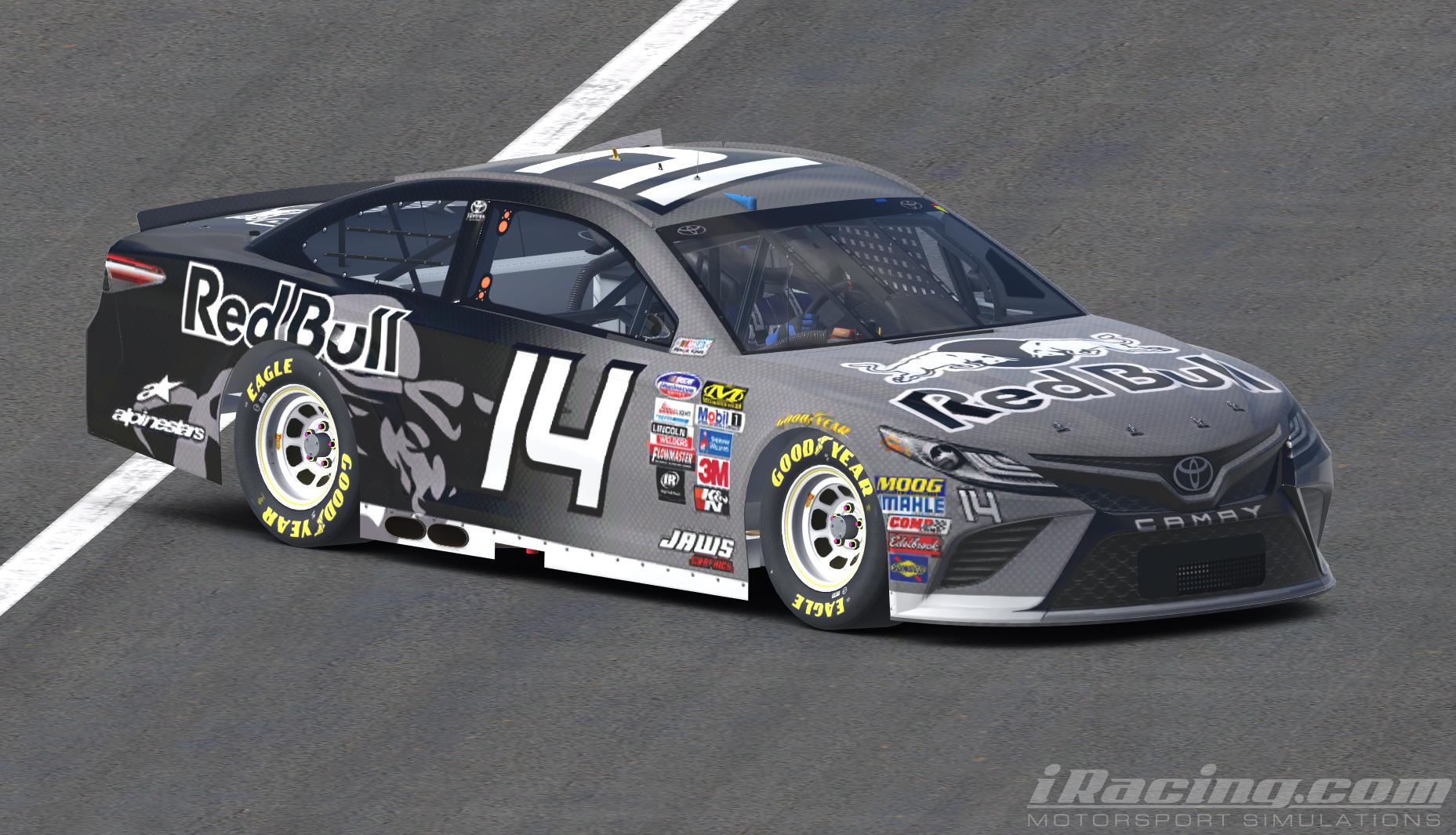 Preview of 2018 Red Bull Silver Toyota Camry by Luis Salmaso