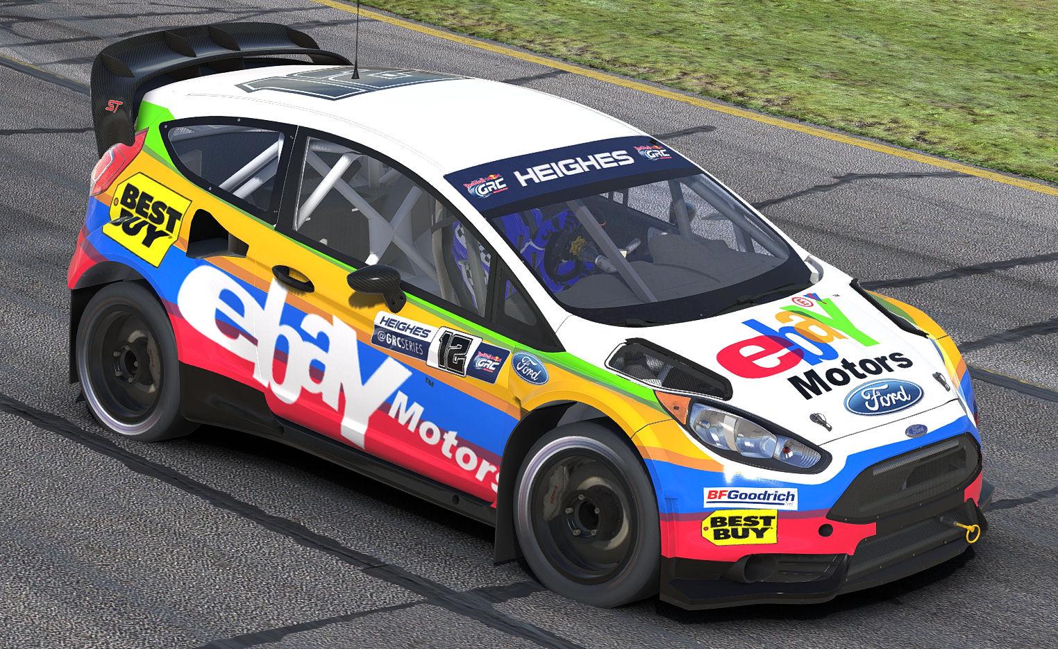Preview of EBAY Motors GRC Ford Fiesta ST WRC by Carl Heighes