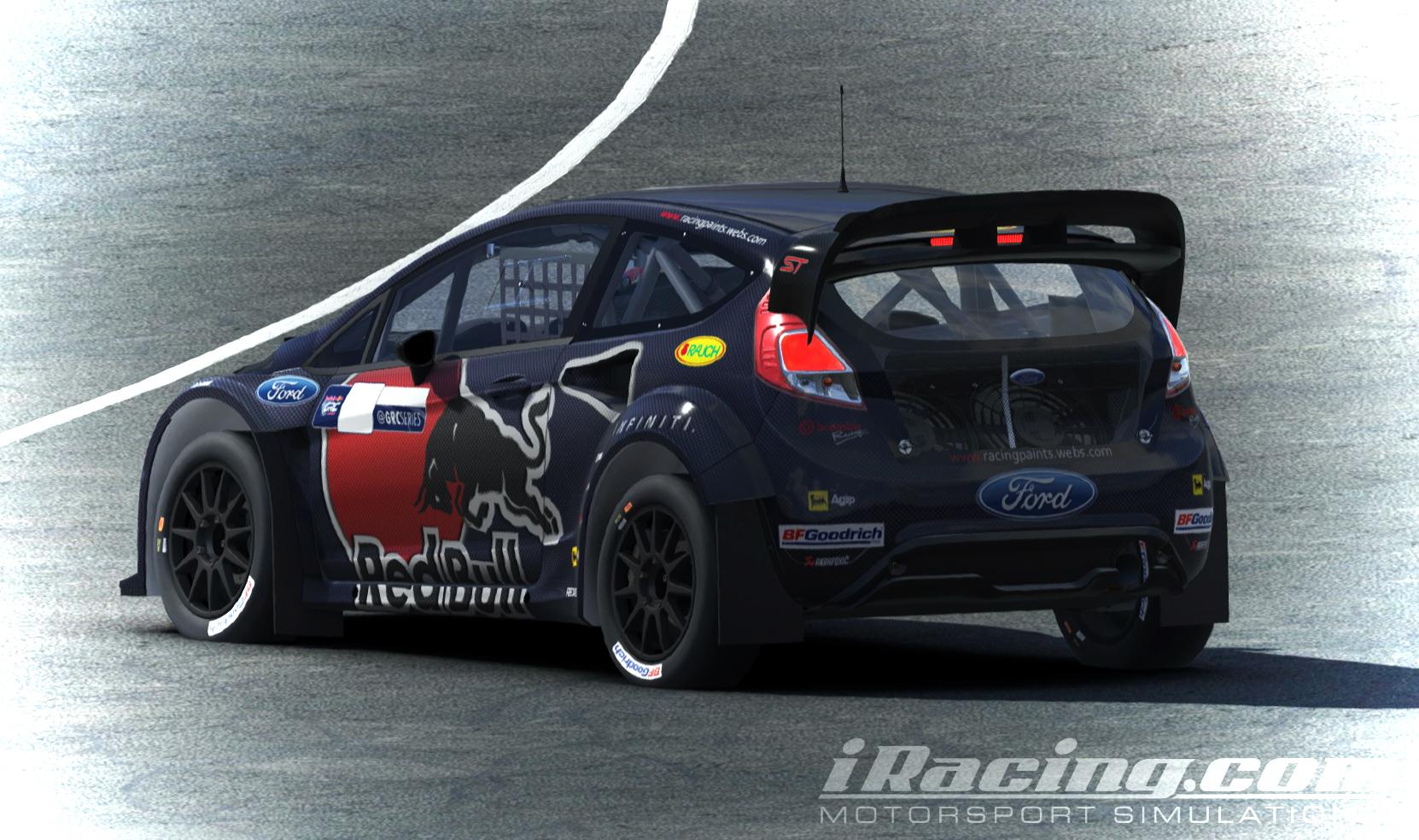 Preview of Ford Fiesta ST WRC CARBON RedBull Blu by Mitja M.