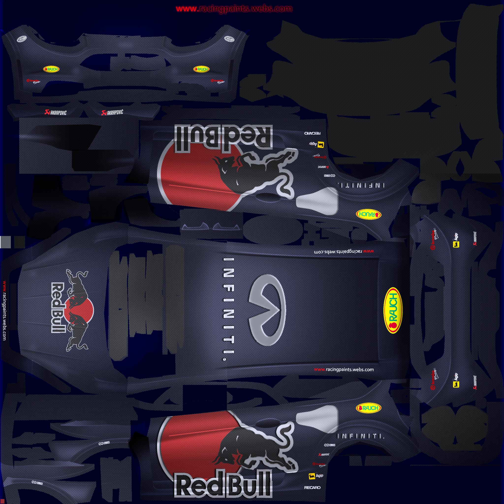 Preview of Ford Fiesta ST WRC CARBON RedBull Blu by Mitja M.