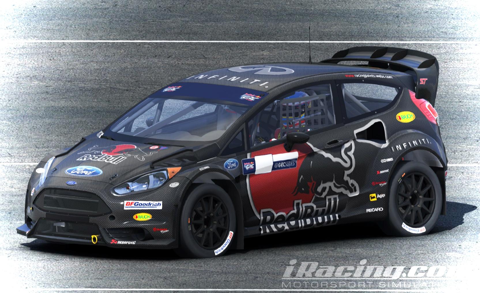 Preview of Ford Fiesta ST WRC CARBON RedBull Blu by Mitja M.