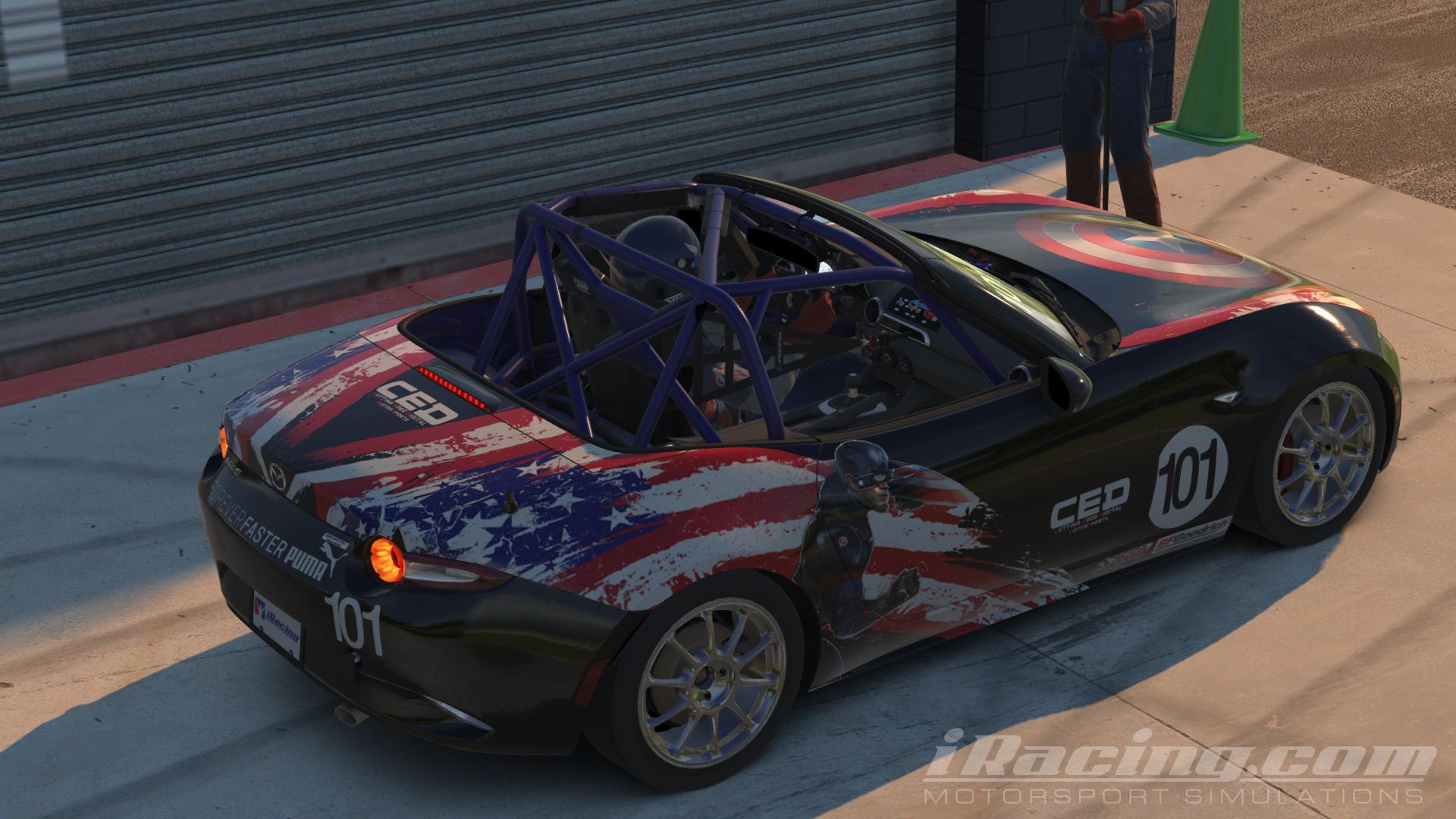 Preview of Captain America Global Mazda by Marshall W.