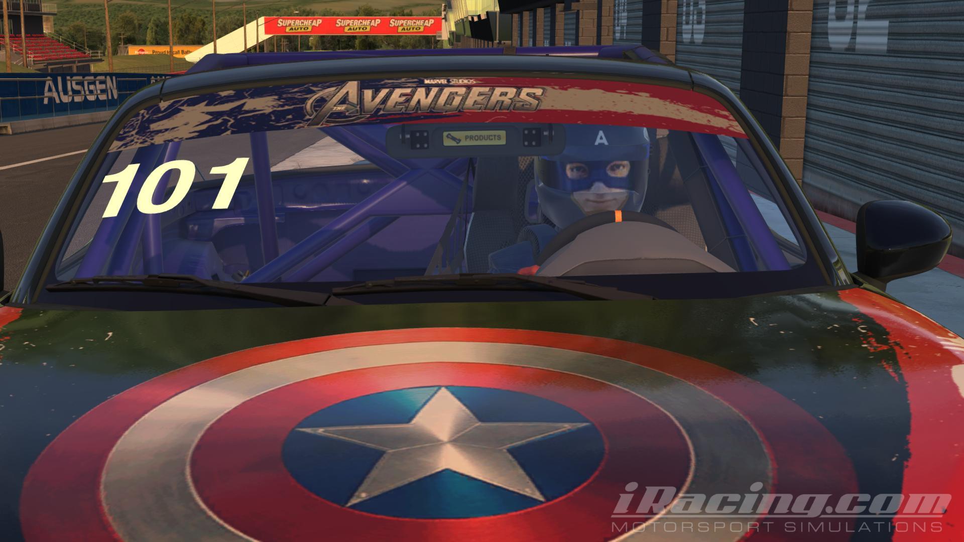 Preview of Captain America Global Mazda by Marshall W.