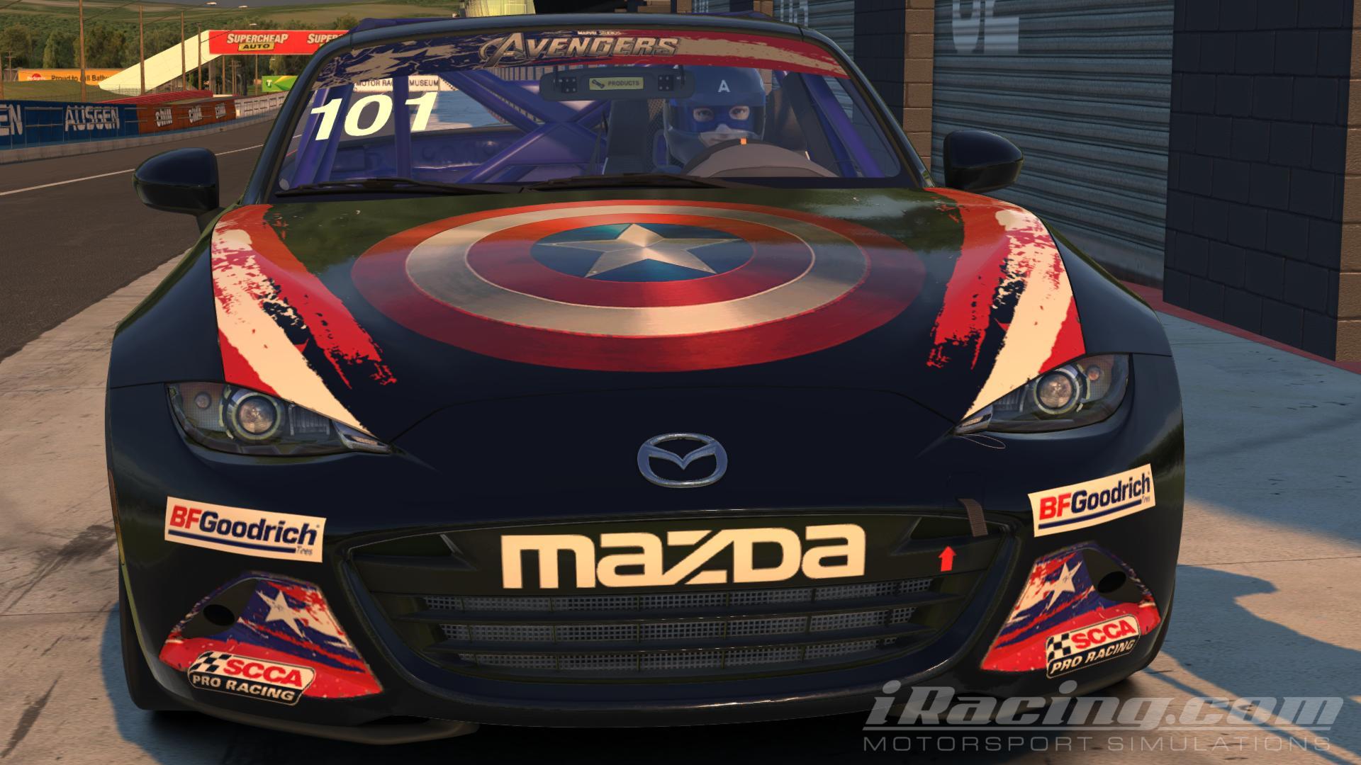 Preview of Captain America Global Mazda by Marshall W.