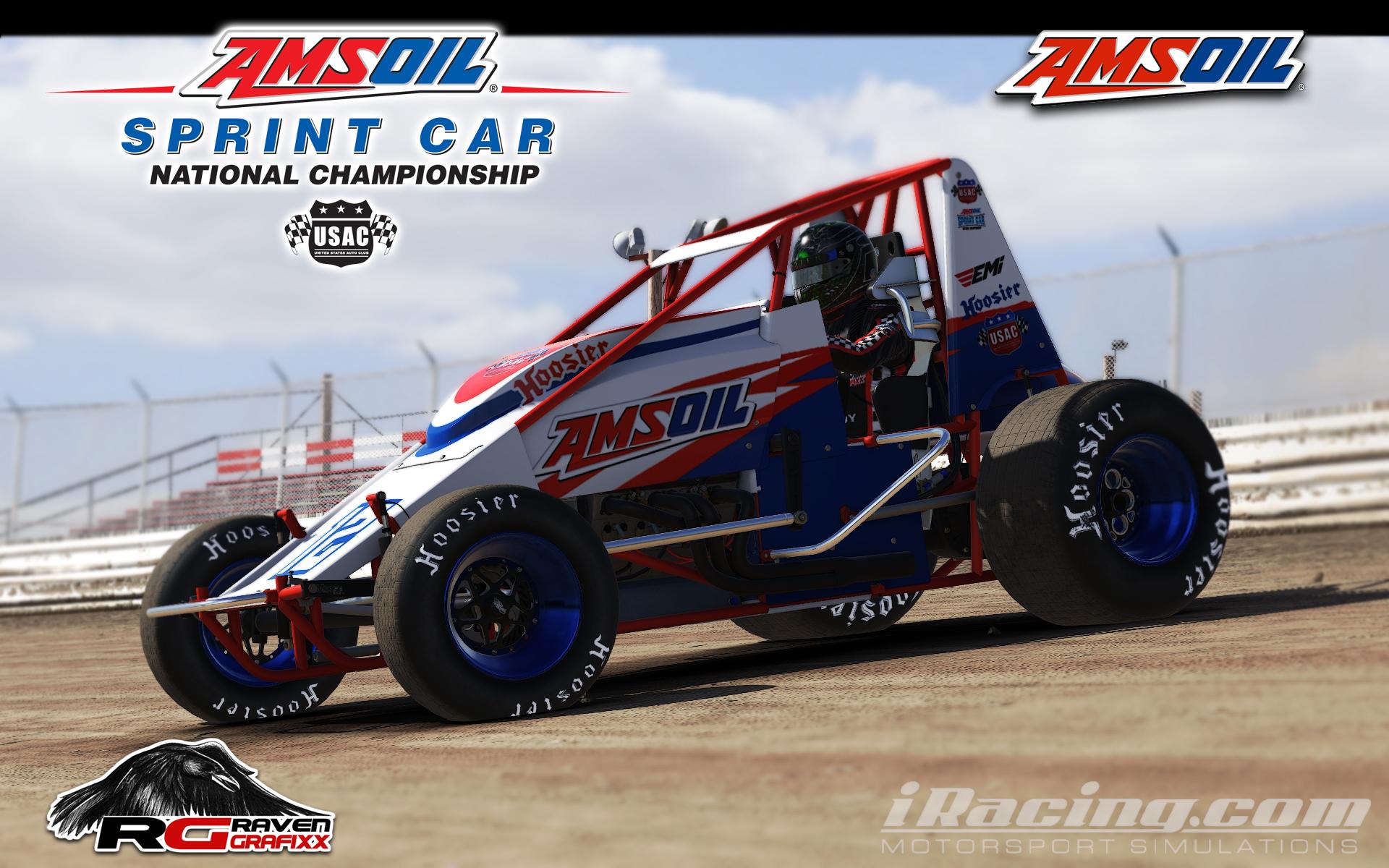 Preview of Amsoil Dirt Sprint USAC by Doyle Lowrance