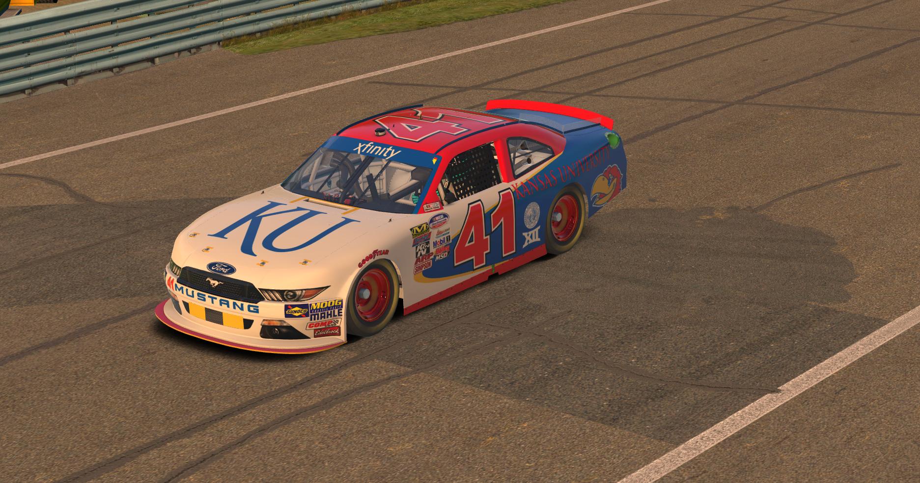 Preview of KU Ford Mustang by Chris Perez