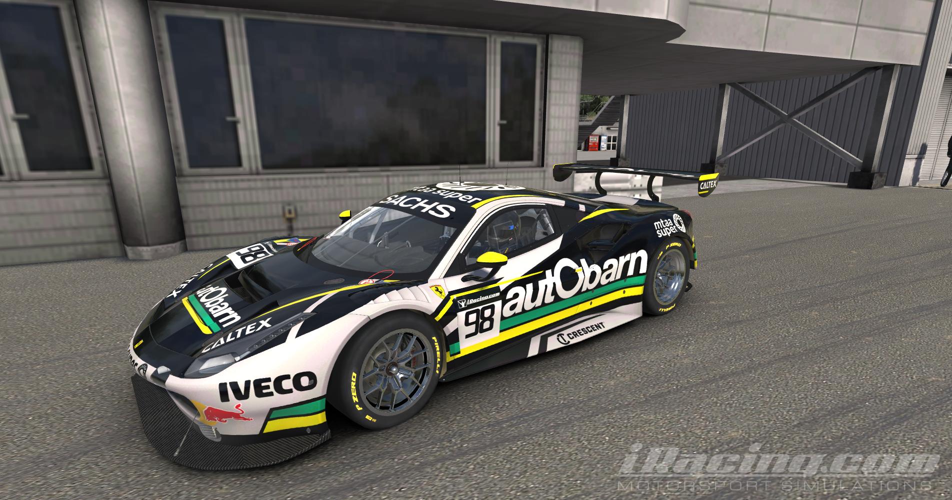 Preview of Autobarn Lowndes Racing 2018 Ferrari Interpretation by Paul Wood2