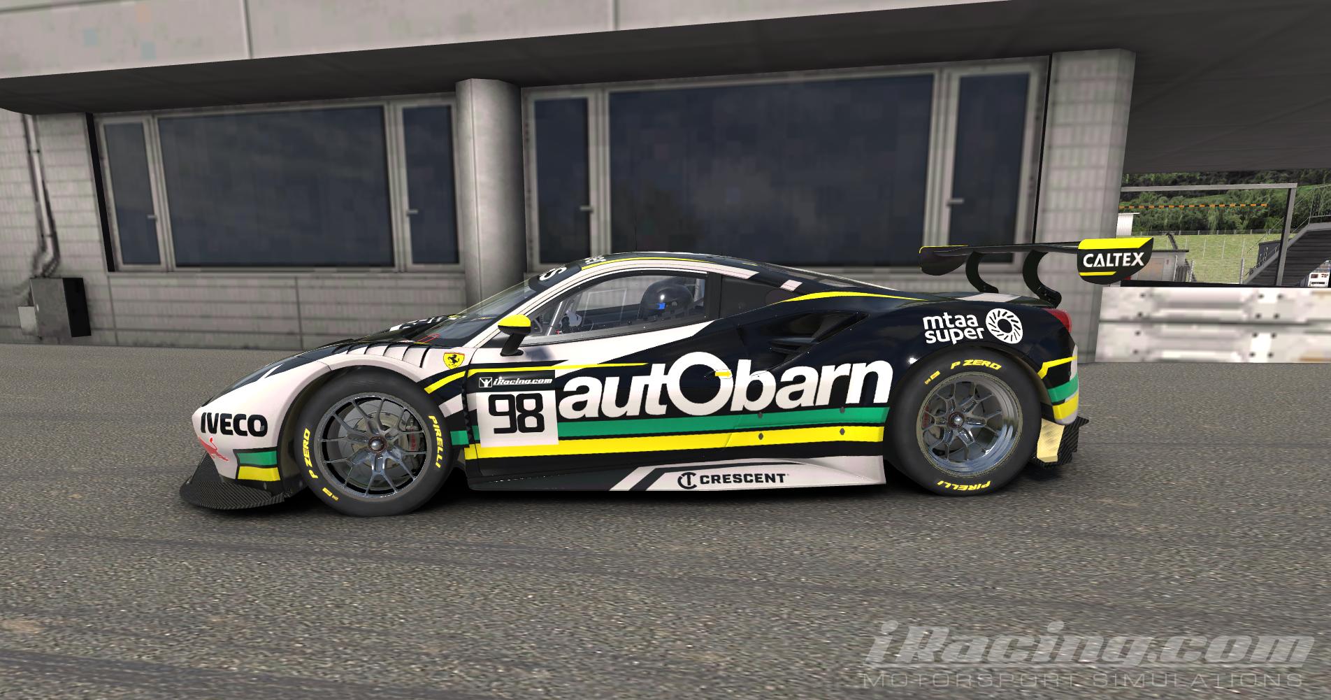 Preview of Autobarn Lowndes Racing 2018 Ferrari Interpretation by Paul Wood2