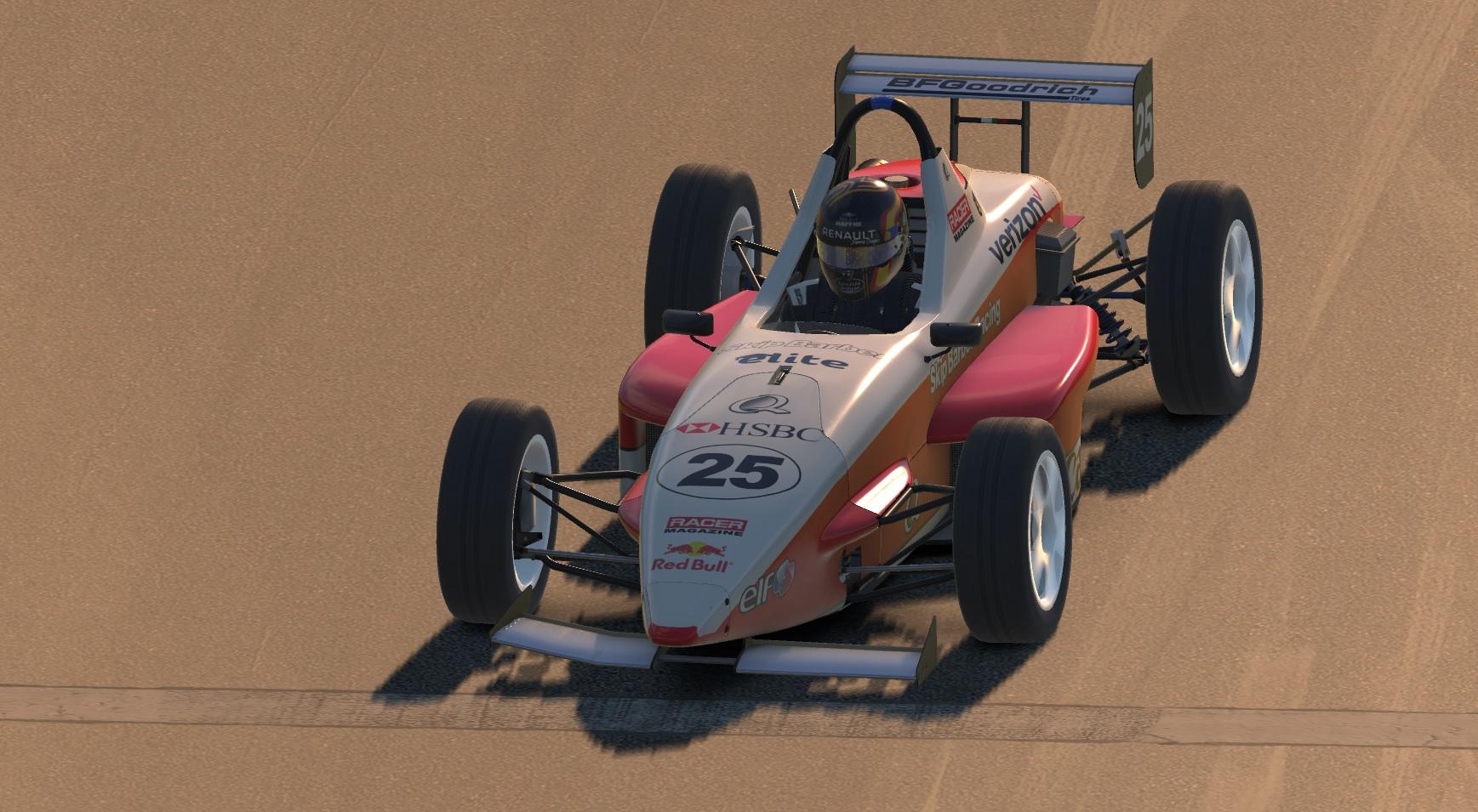 Preview of Formula Skip Barber 2000 red and white by Ra&uacute;l Alonso