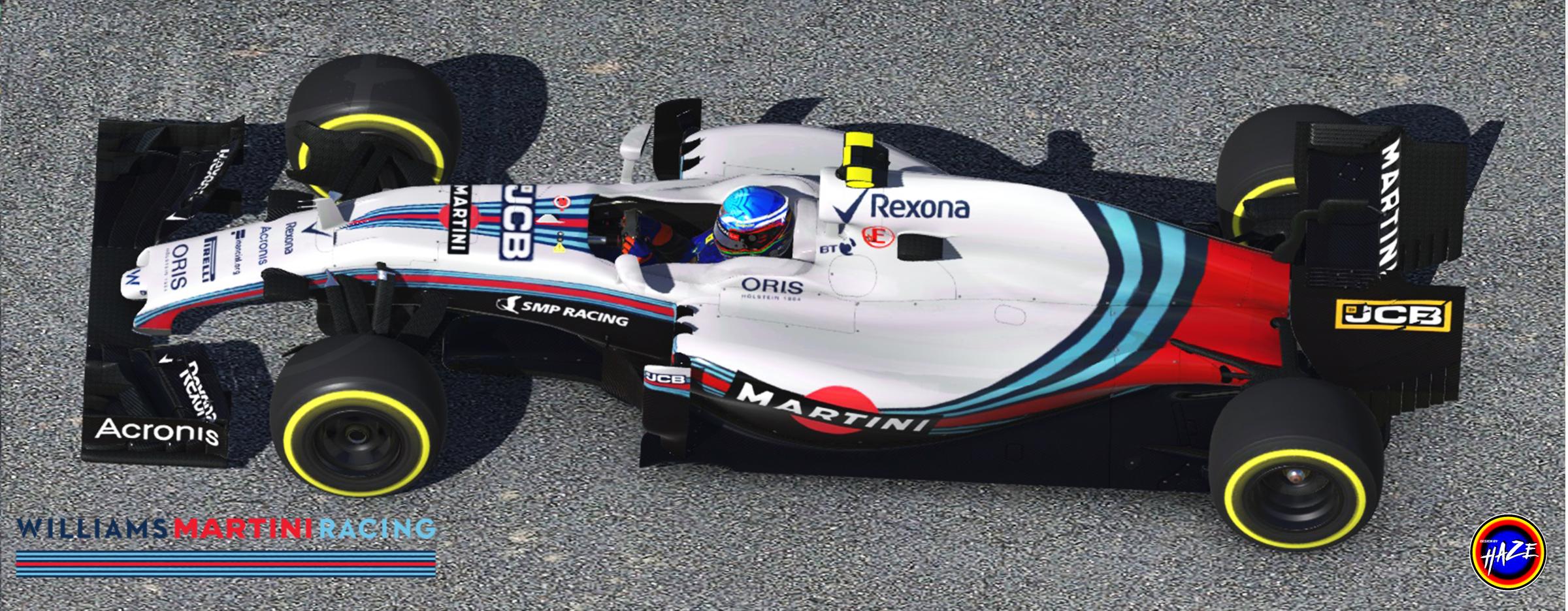 Preview of MP4 30 Williams Martini 2018 Haze Concept  by Simon H.