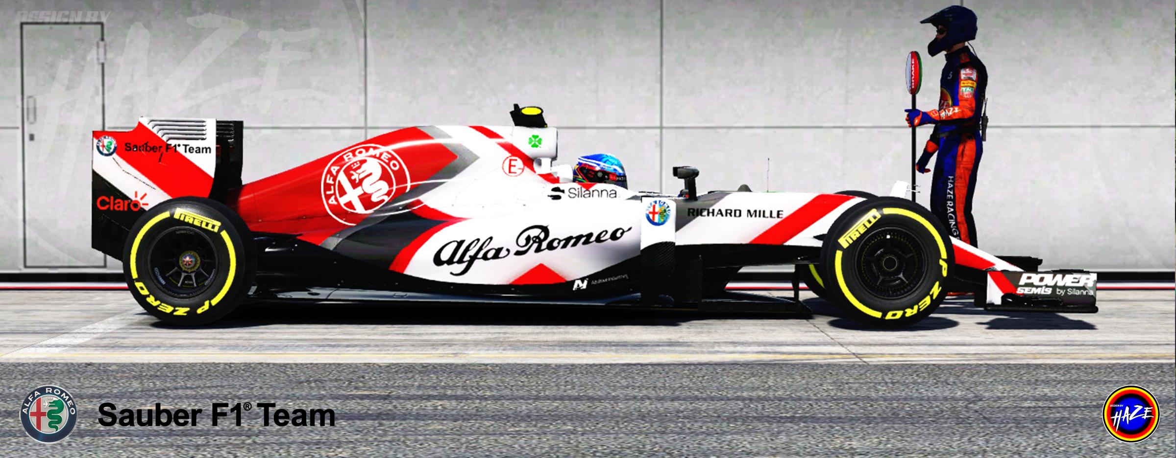Preview of MP4 30 Sauber Alfa Romeo Haze Concept Livery by Simon H.