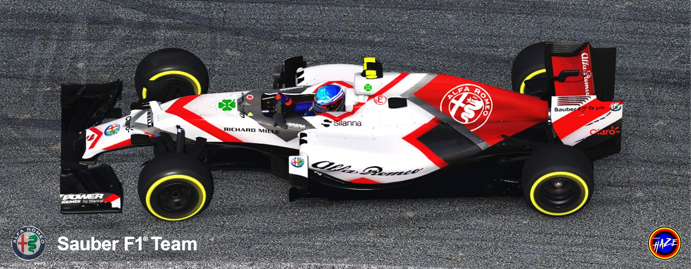 Preview of MP4 30 Sauber Alfa Romeo Haze Concept Livery by Simon H.