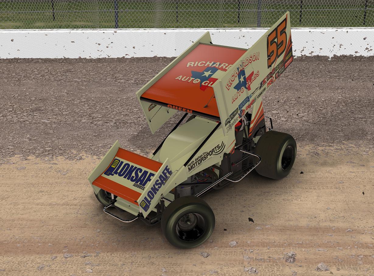 Preview of Brad Queen #55 Sprint Car by William Lochner