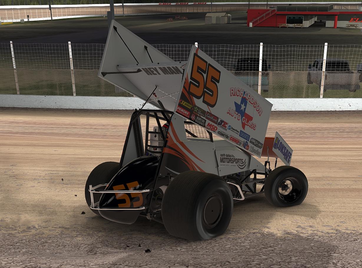 Preview of Brad Queen #55 Sprint Car by William Lochner